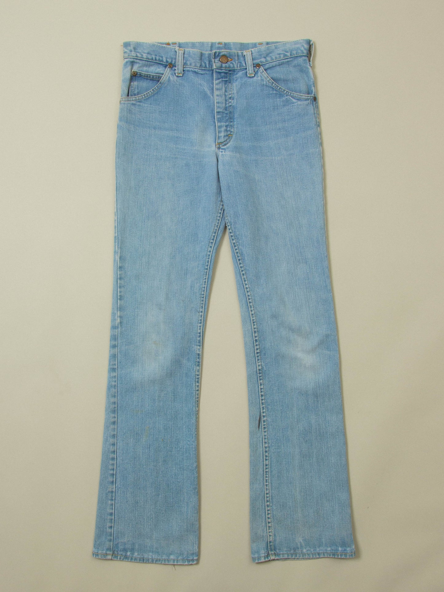 Vtg 1980s Bootcut Lee Riders Jeans - Made in USA (32x34)