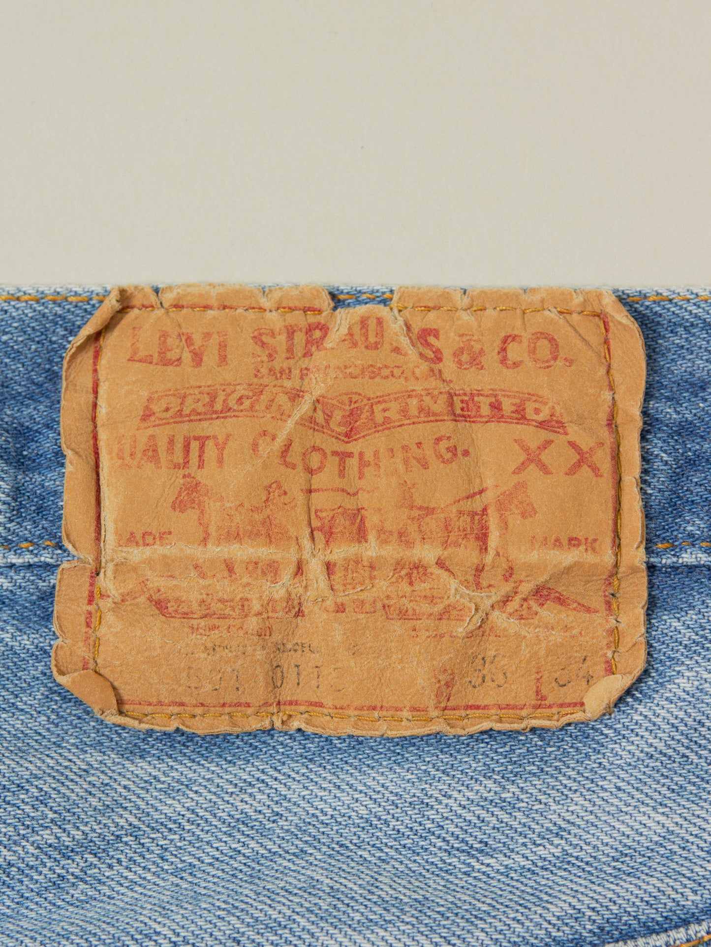 Vtg 1980s Levi's 501 Jeans - Made in USA (34x34)