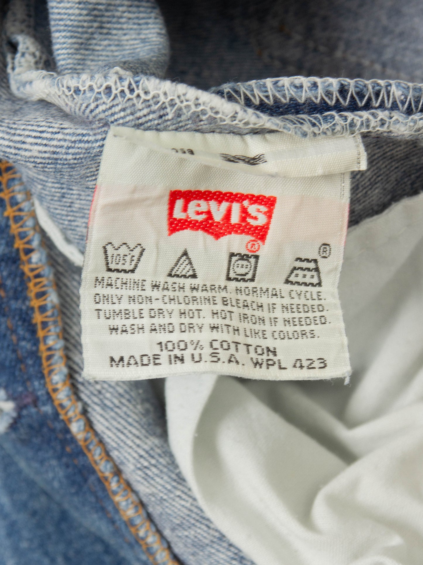 Vtg 1990s Levi's 501 Jeans - Made in USA (34x34)