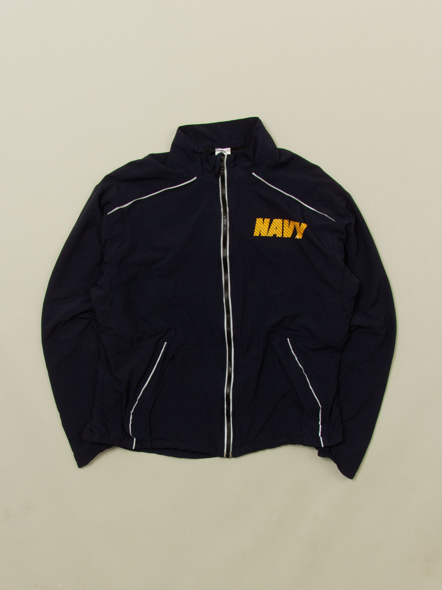 2000s US Navy Track Jacket – Made in USA (M)