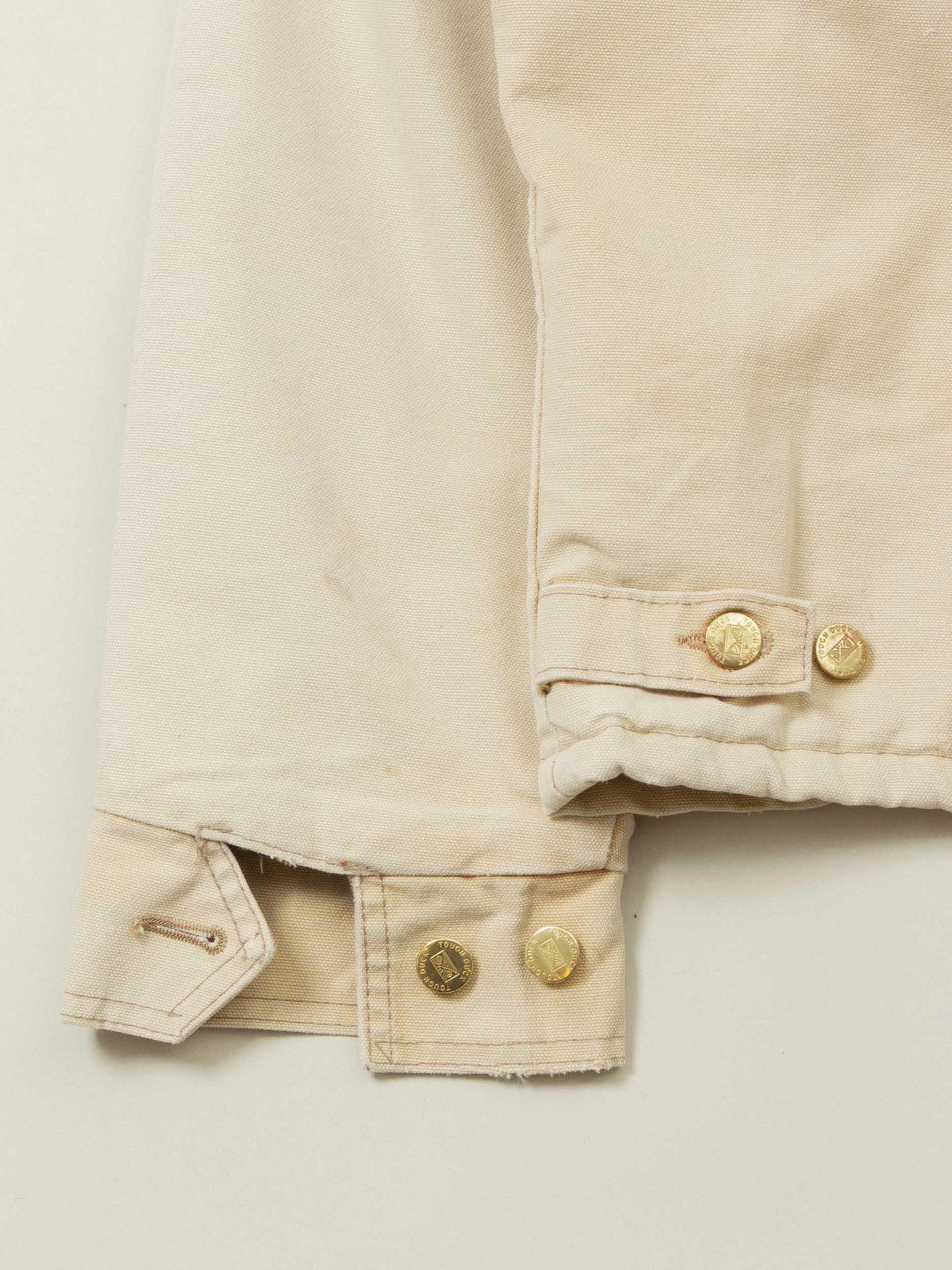 Vtg 1980s Tough Duck Canvas Work Jacket - Made in Canada (L)