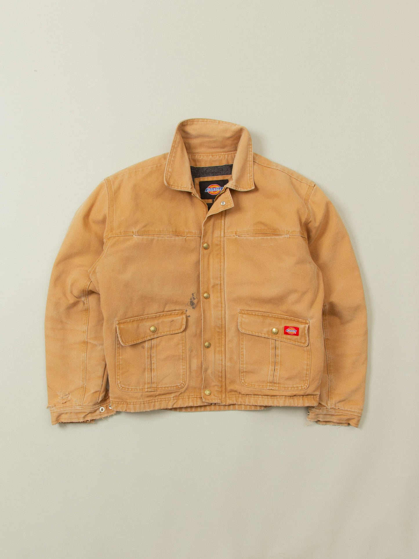 Vtg 1990s Dickies Canvas Bomber Jacket (L)