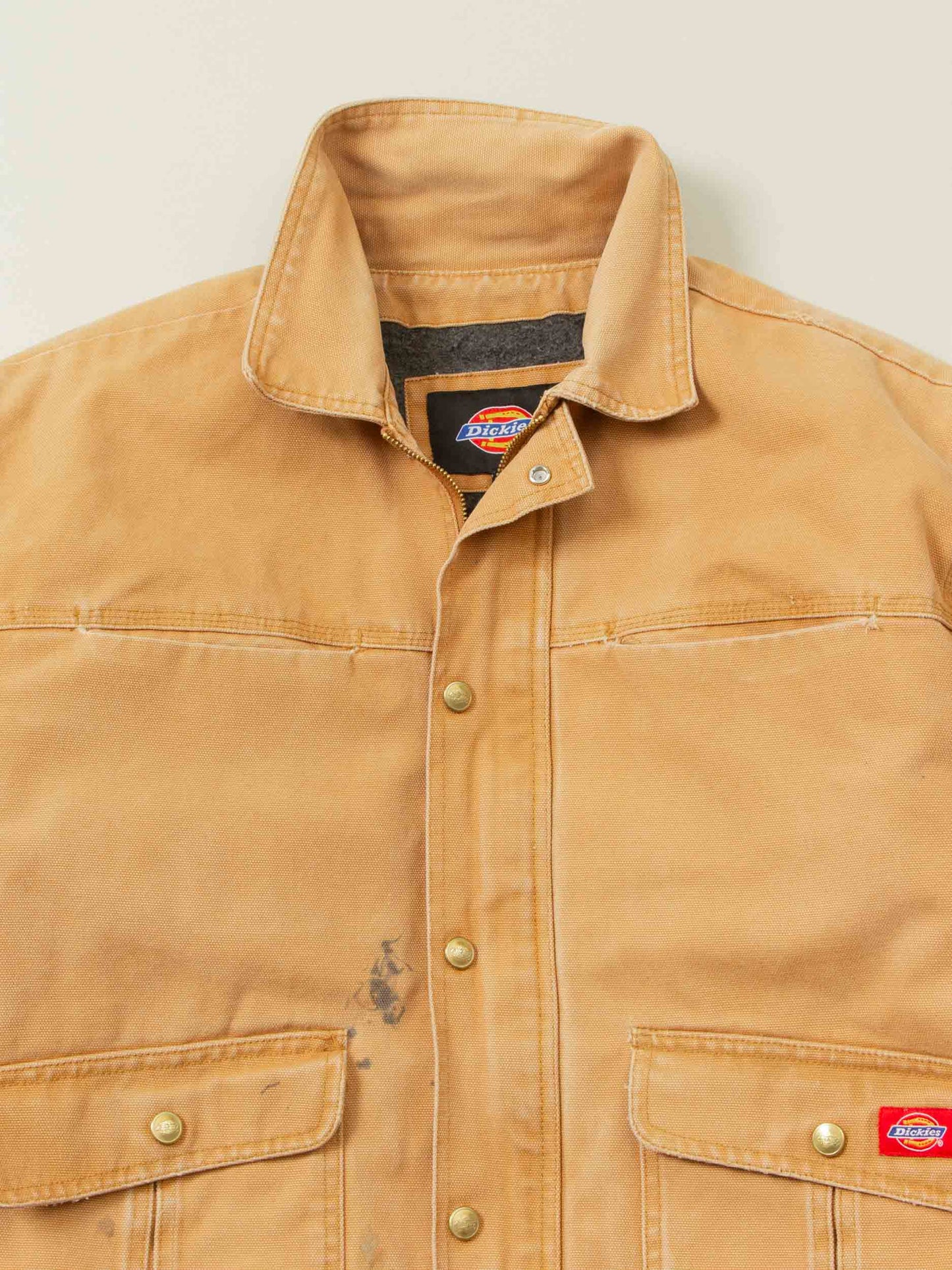 Vtg 1990s Dickies Canvas Bomber Jacket (L)