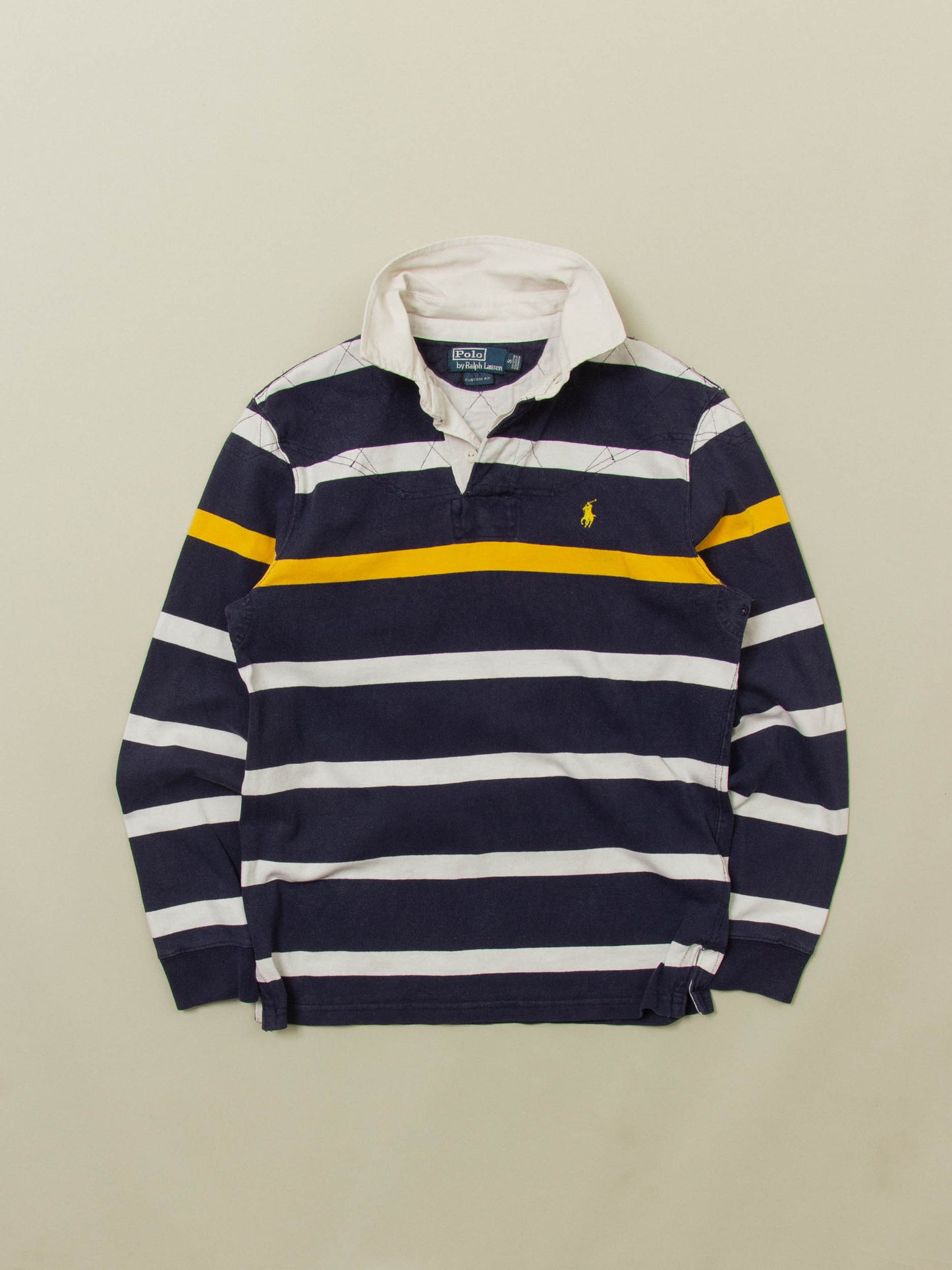 Vtg 1990s Ralph Lauren Rugby Shirt (S)