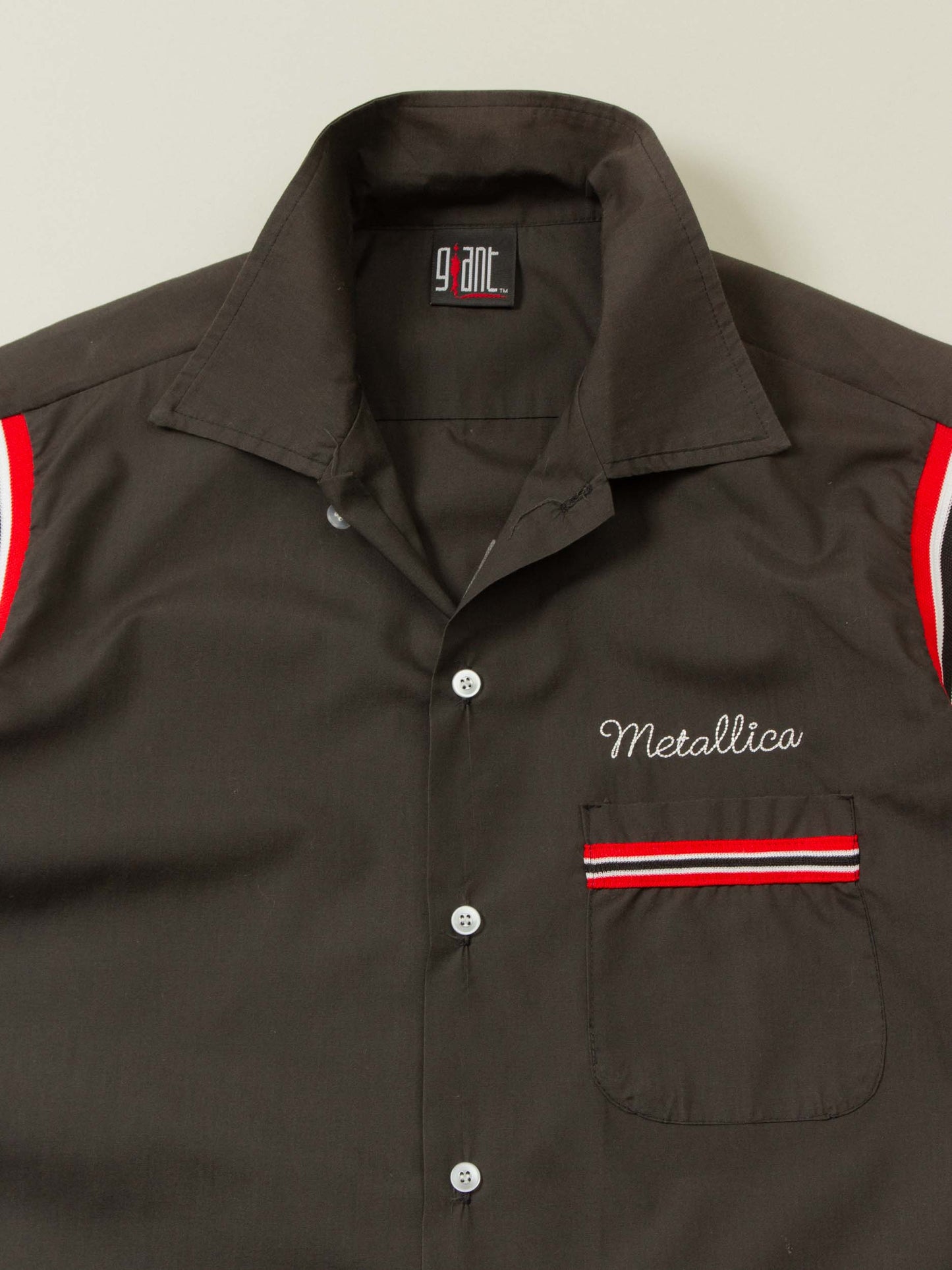 Vtg 1996 Metallica 'King Nothing' Bowling Shirt - Made in USA (XL)