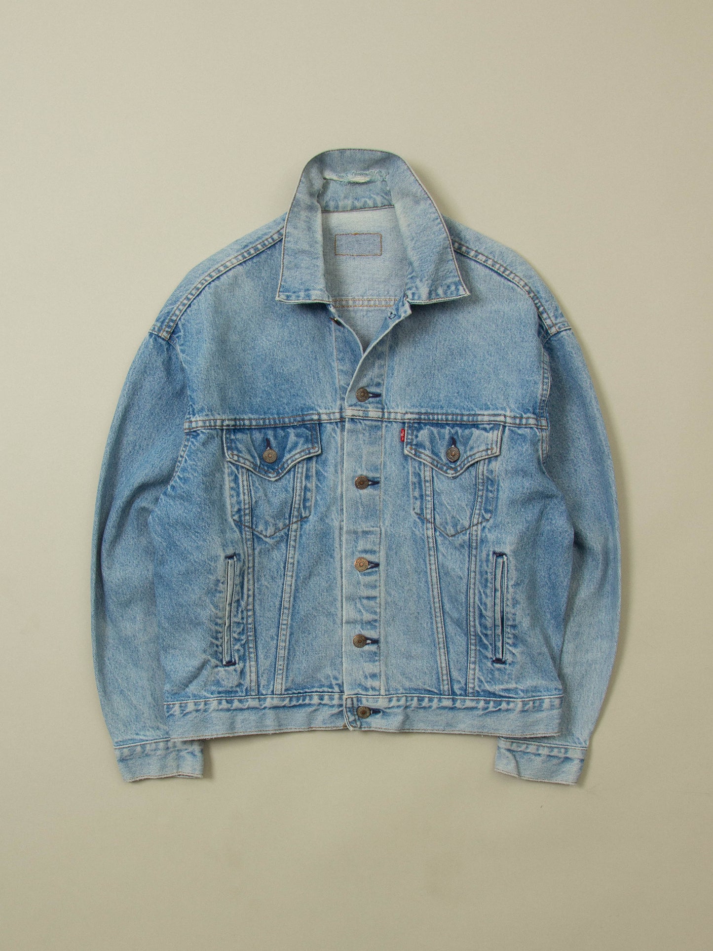 Vtg 1980s Levi's Denim Jacket - Made in USA (L)