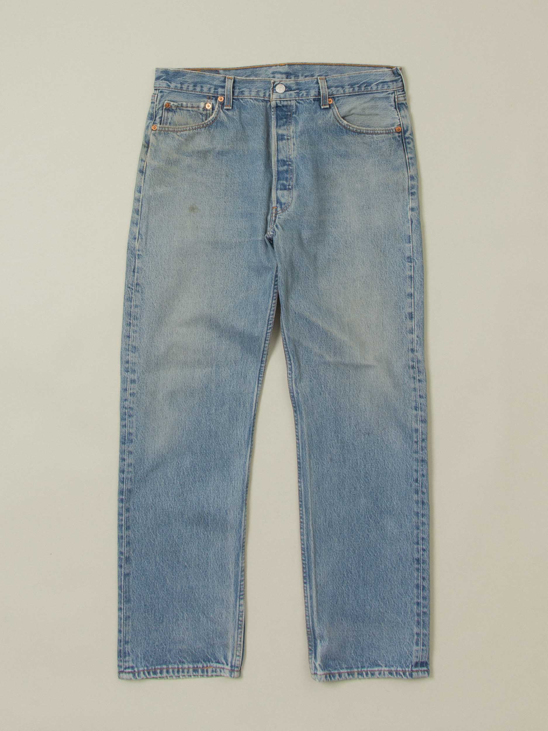 Vtg 1990s Levi's 501 Jeans – Made in USA (34x30) – Broadway & Sons