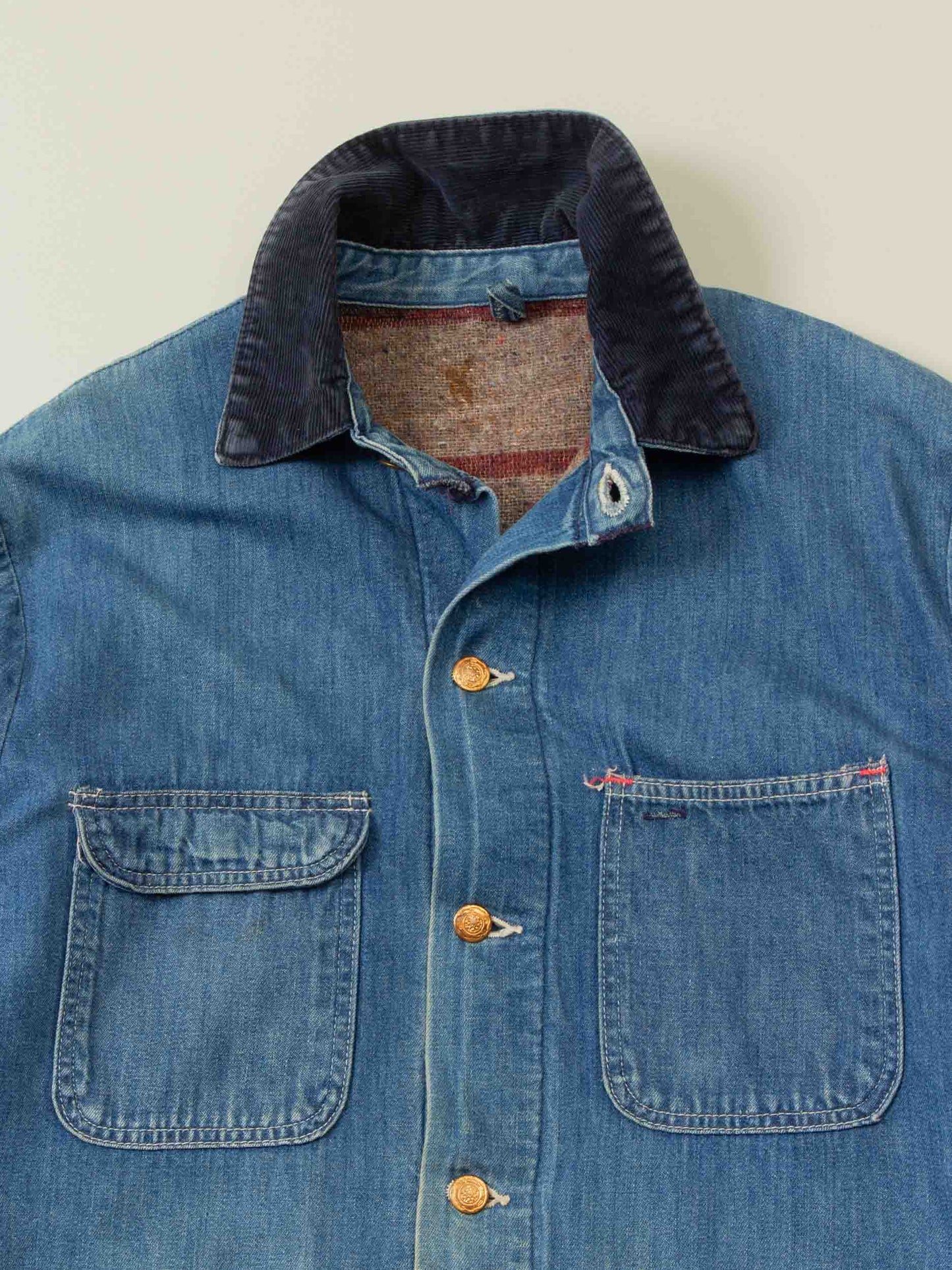 Vtg 1970s Sears Lined Chore Loco Jacket - Made in USA (M)