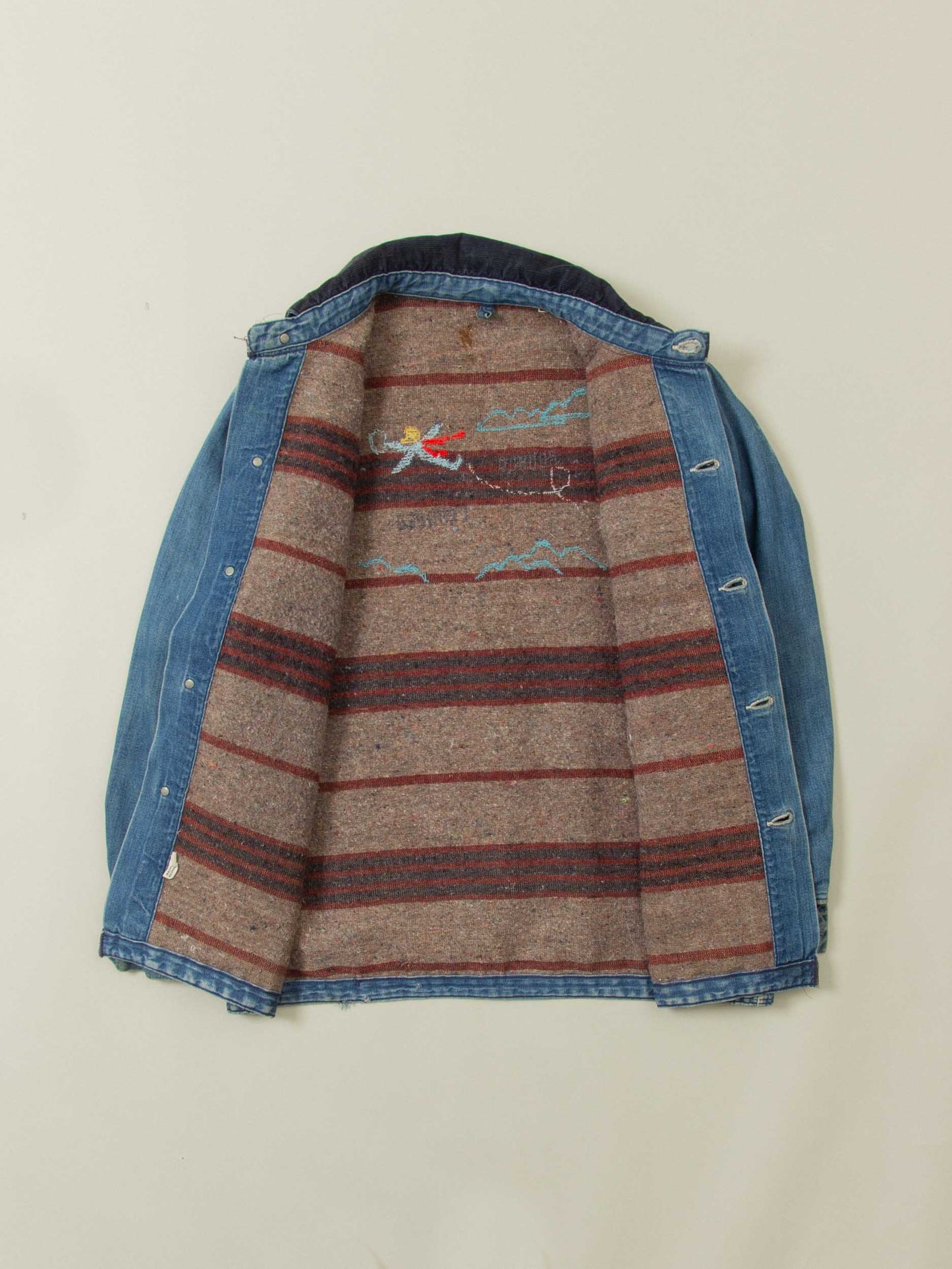 Vtg 1970s Sears Lined Chore Loco Jacket - Made in USA (M)