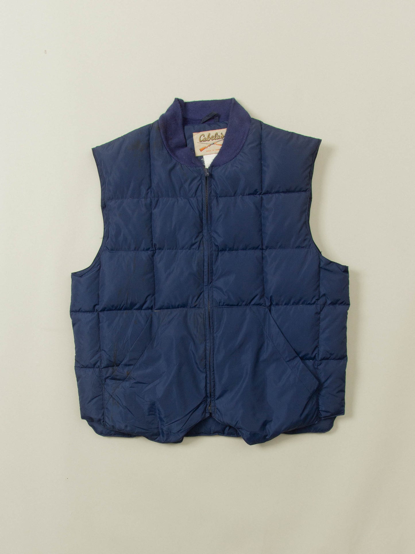 Vtg 1990s Cabela's Quilted Down Vest (M)