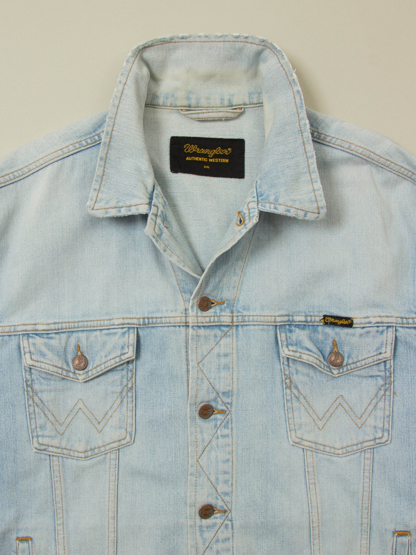 Vtg 1990s Wrangler Denim Jacket (XXL)