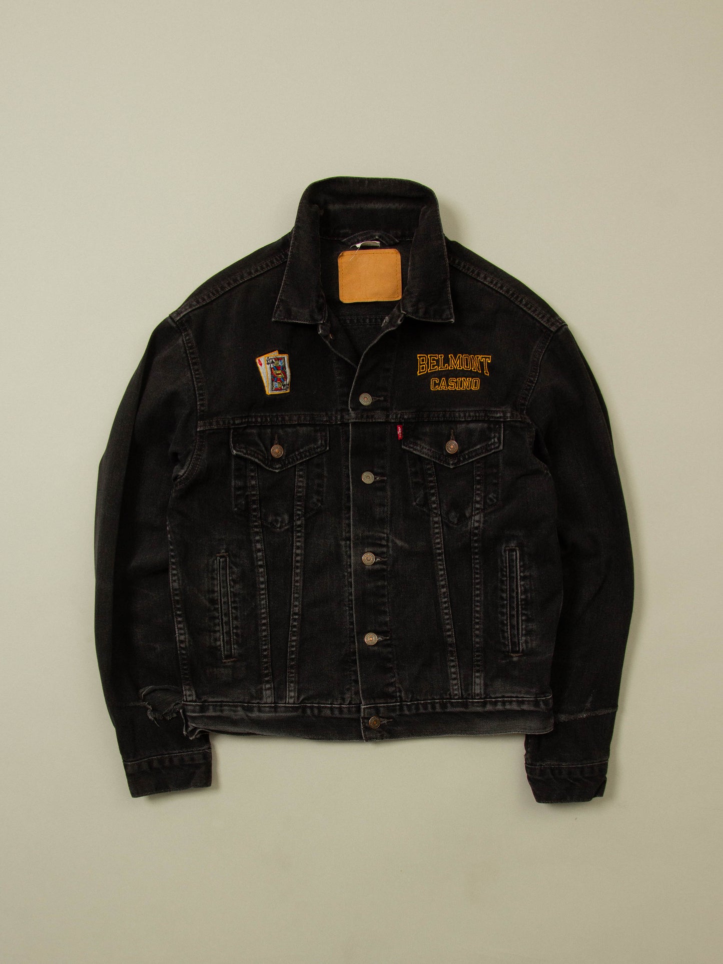 Vtg 1990s Belmont Casino Levi's Denim Jacket (M/L)