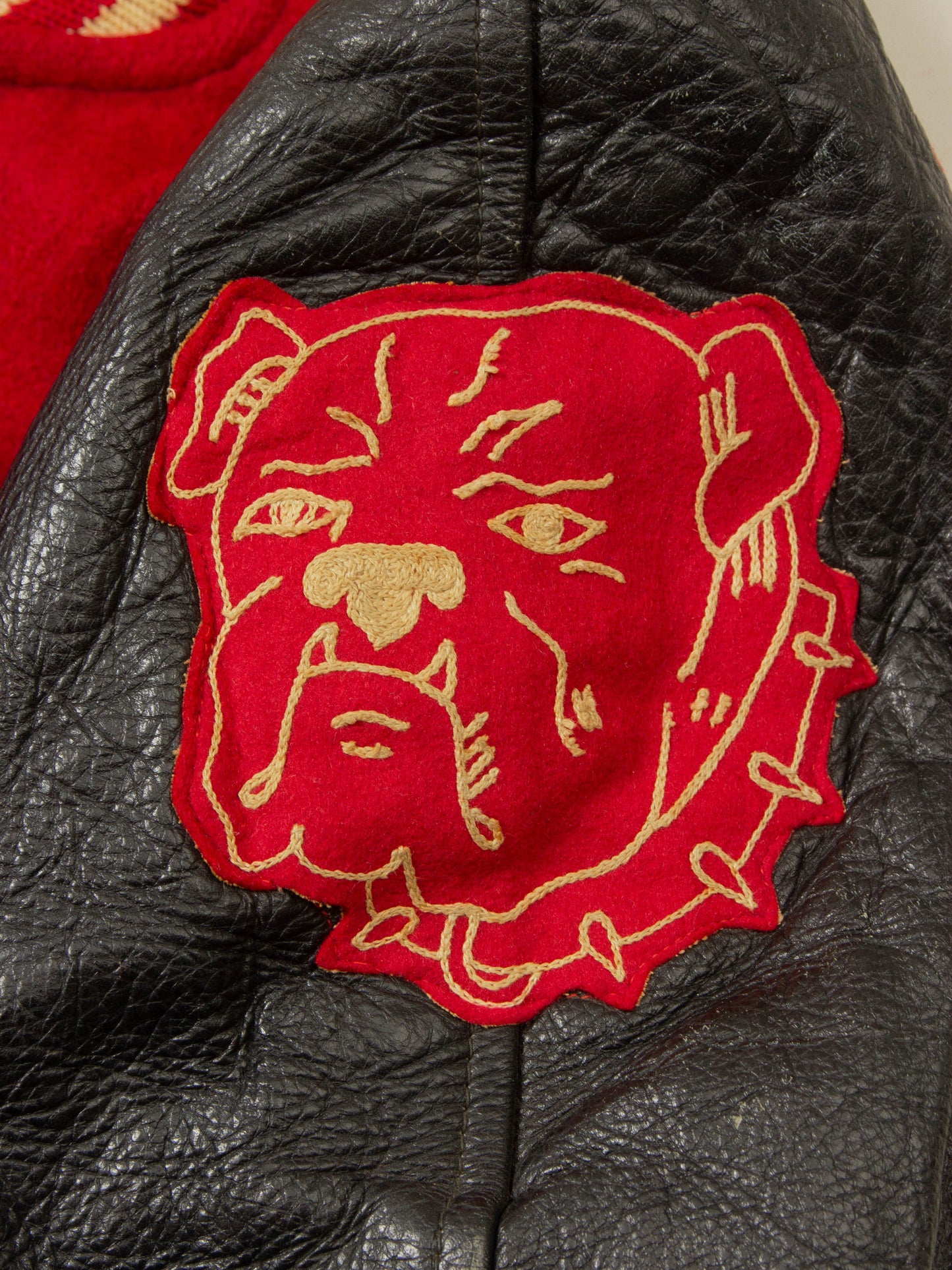 Vtg 1960s 'Bulldogs' Varsity College Jacket - Made in USA (S)