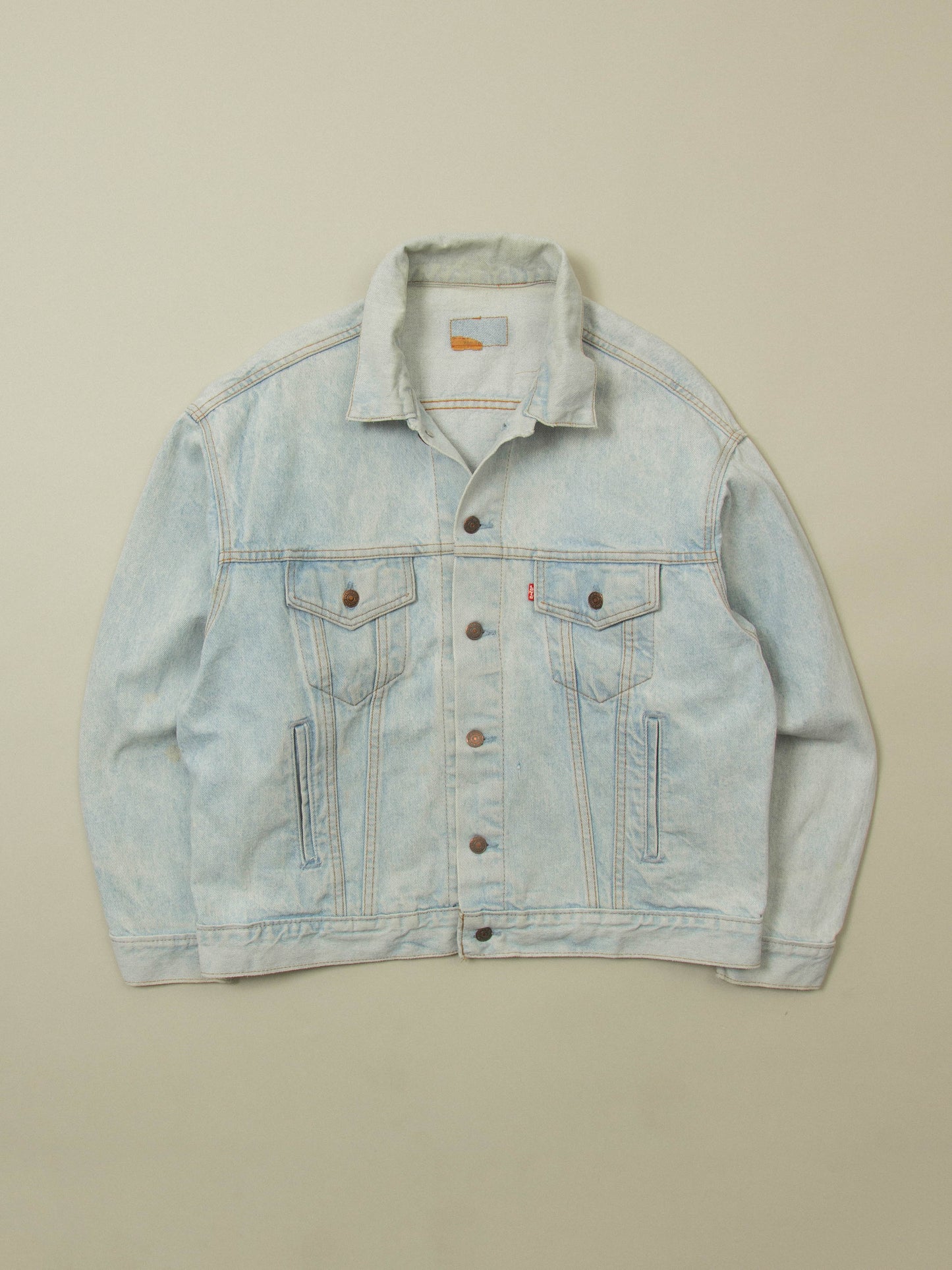 Vtg 1980s Levi's Denim Jacket - Made in USA (XL)