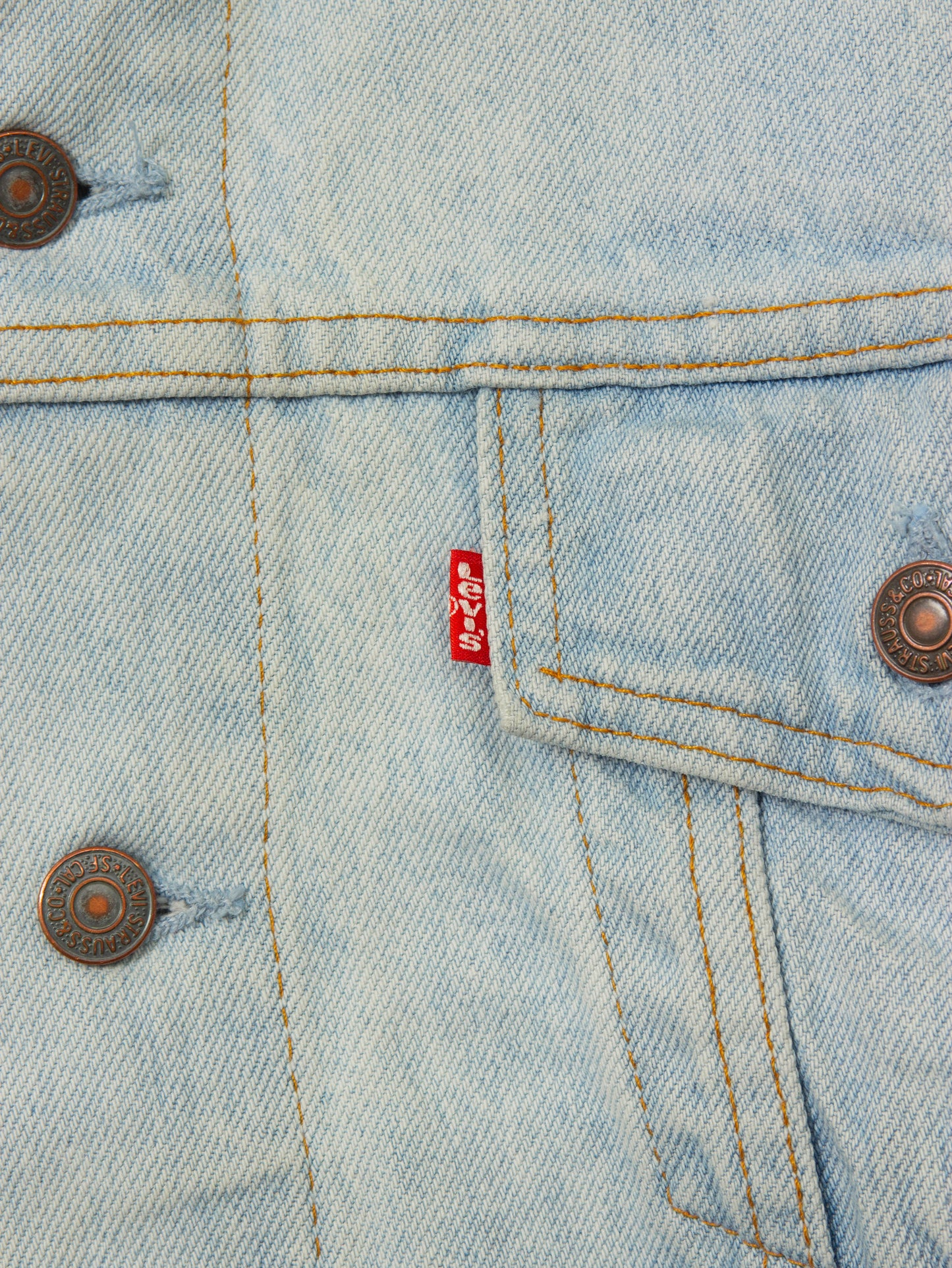 Vtg 1980s Levi's Denim Jacket - Made in USA (XL)