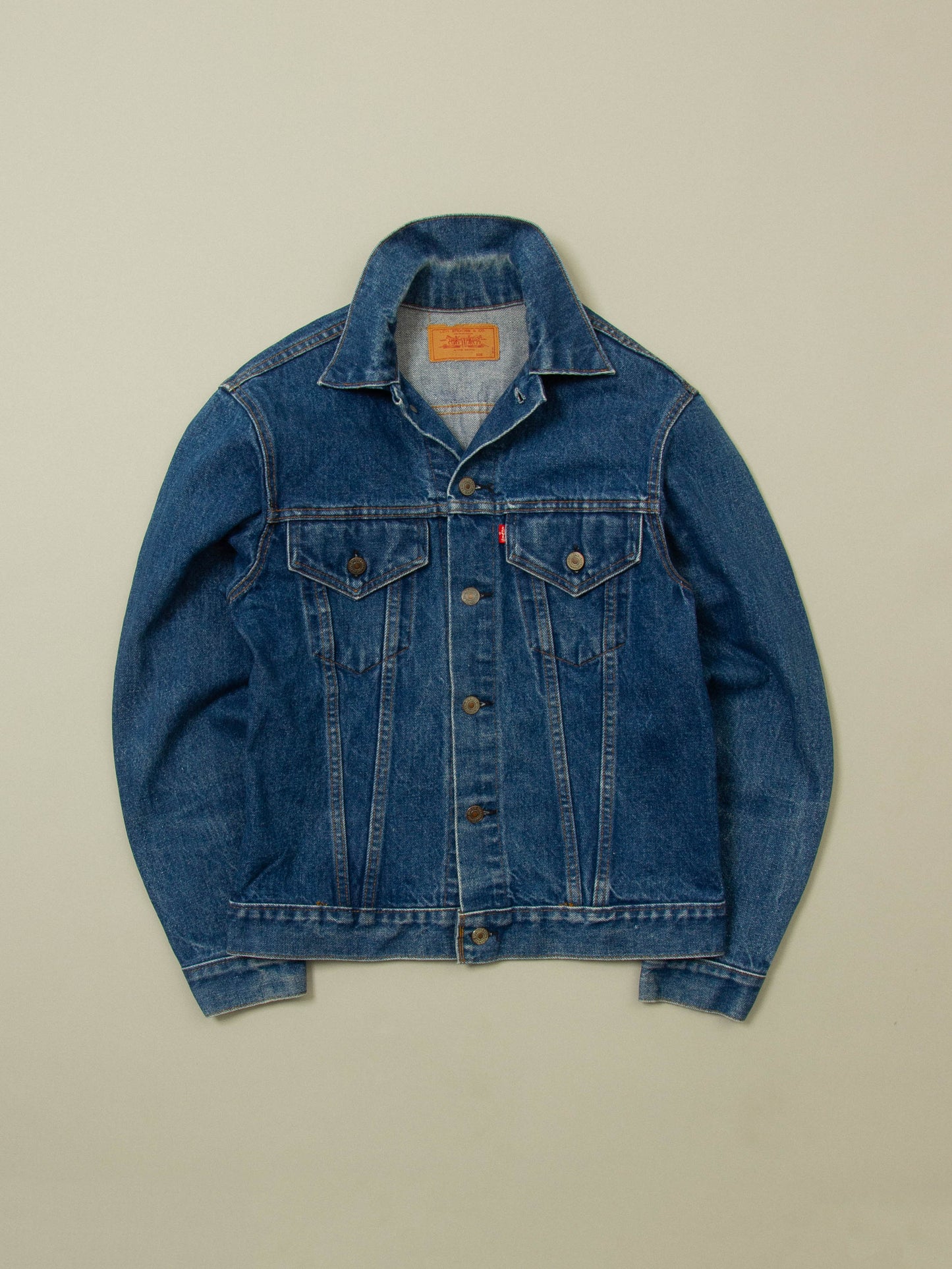 Vtg 1980s Levi's Denim Jacket - Made USA (S)