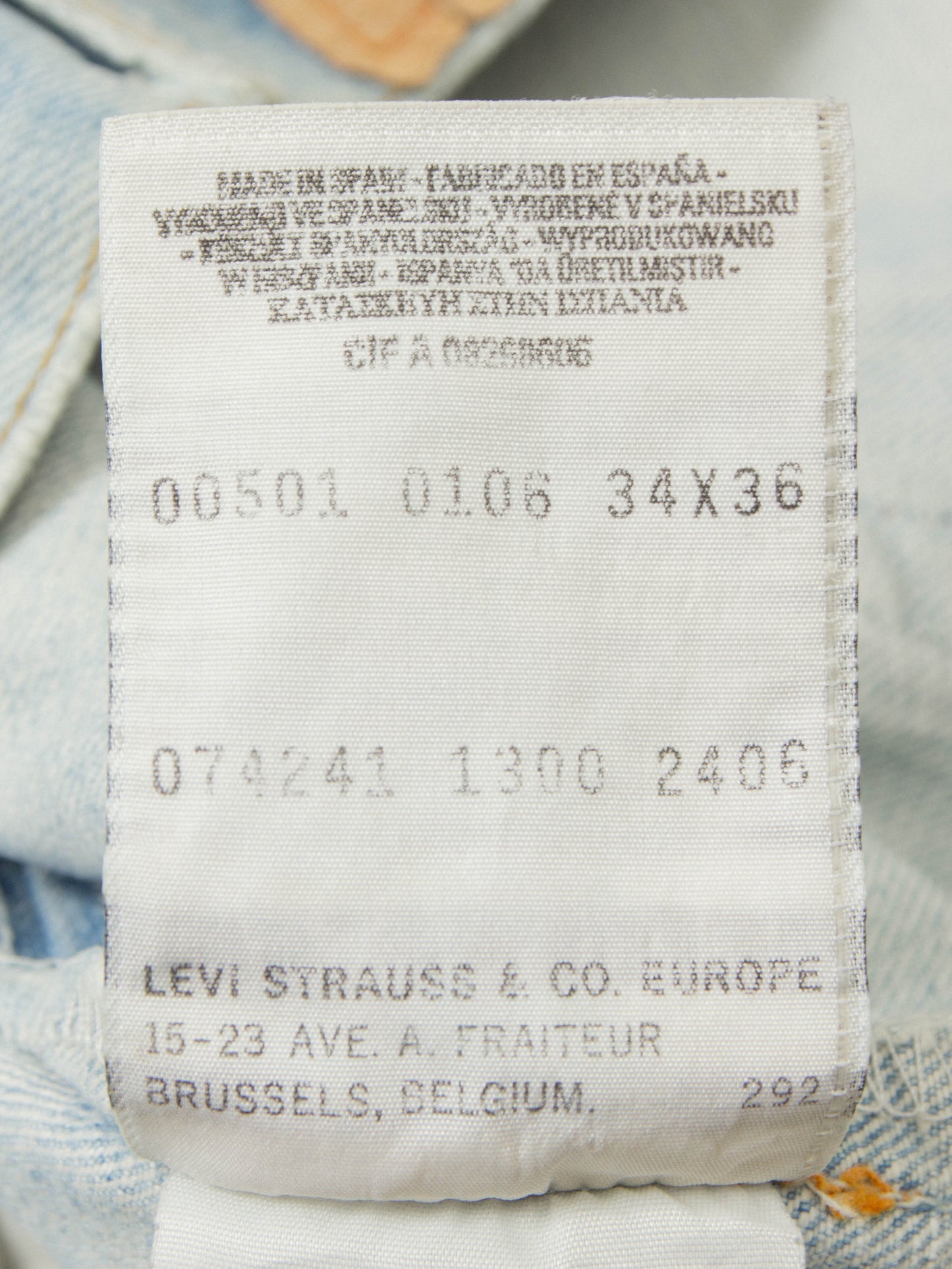 Vtg 1990s Levi's 501 Jeans (32x35)