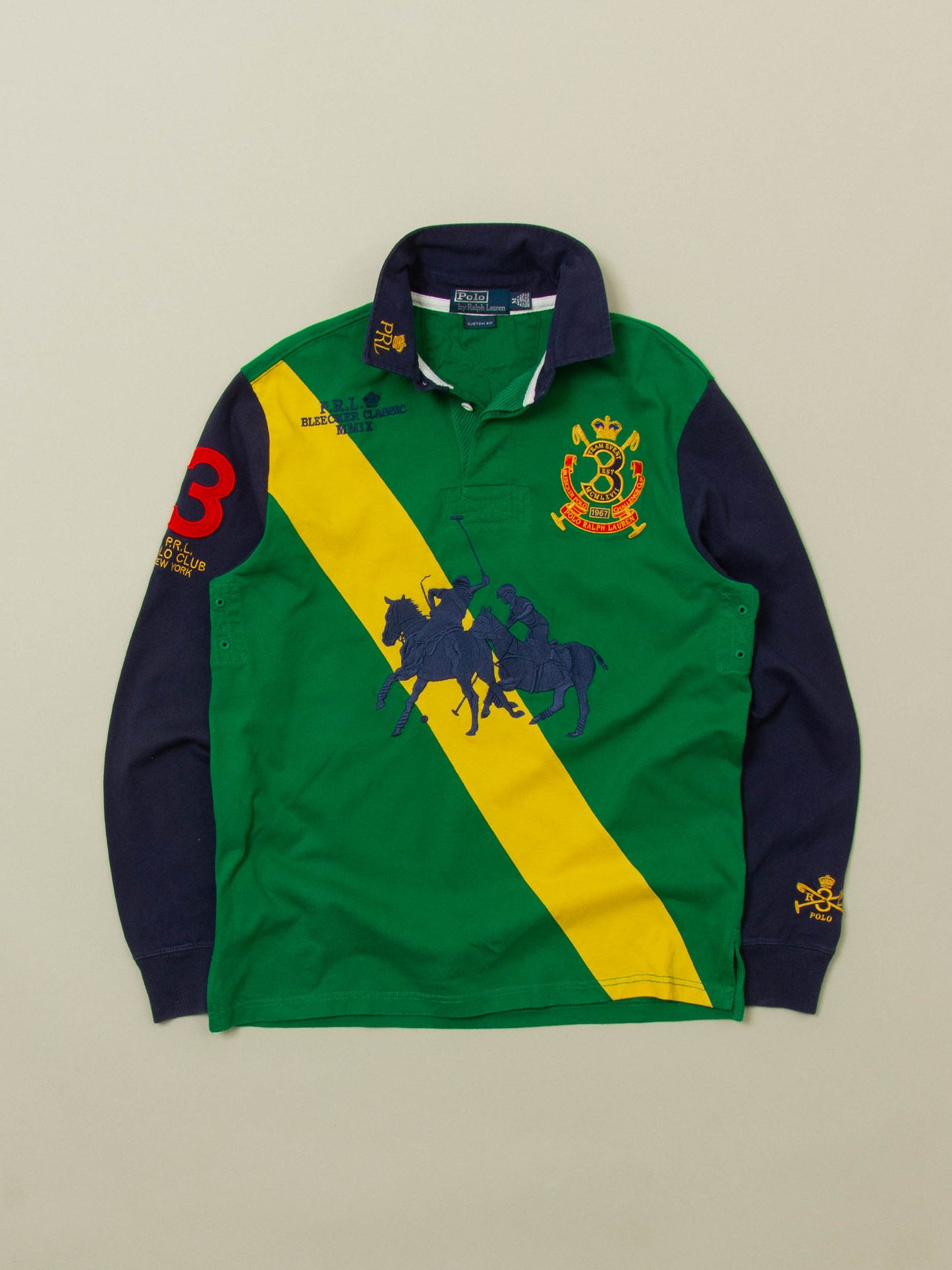 Vtg 1990s Ralph Lauren Rugby Shirt (M)