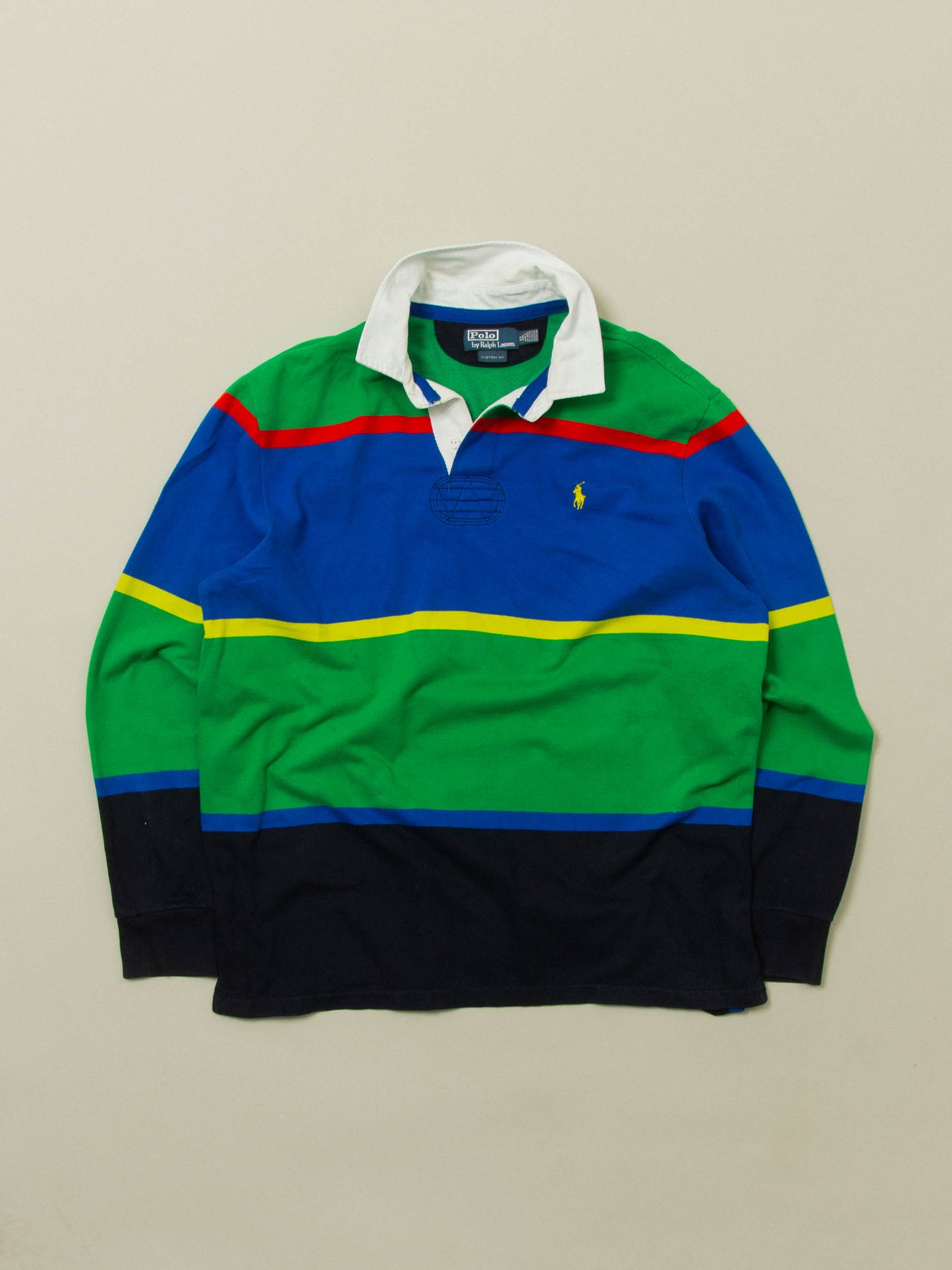 Vtg 1990s Ralph Lauren Rugby Shirt (XL)