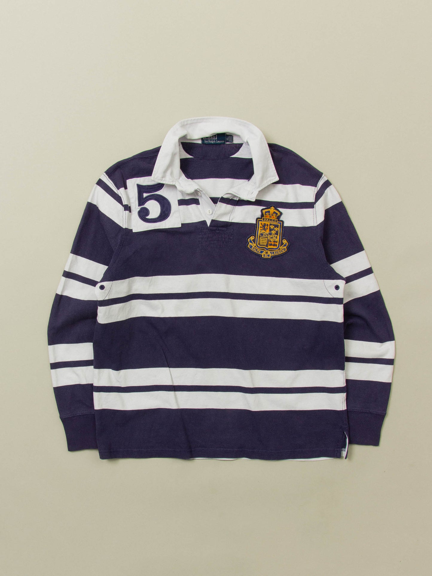 Vtg 1990s Ralph Lauren Rugby Shirt (L)