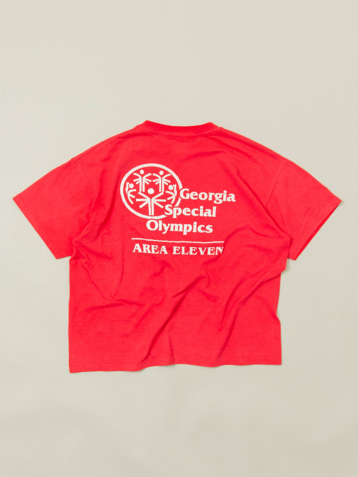 Vtg 1990s 'Georgia Special Olympics' 50/50 Single Stitch Tee – Made in USA (L)