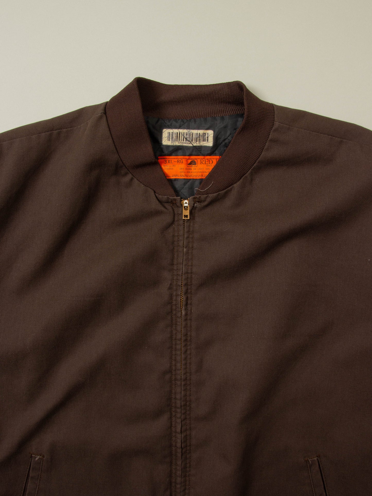 Vtg 1990s Workwear Bomber Jacket - Made in USA (XXL)