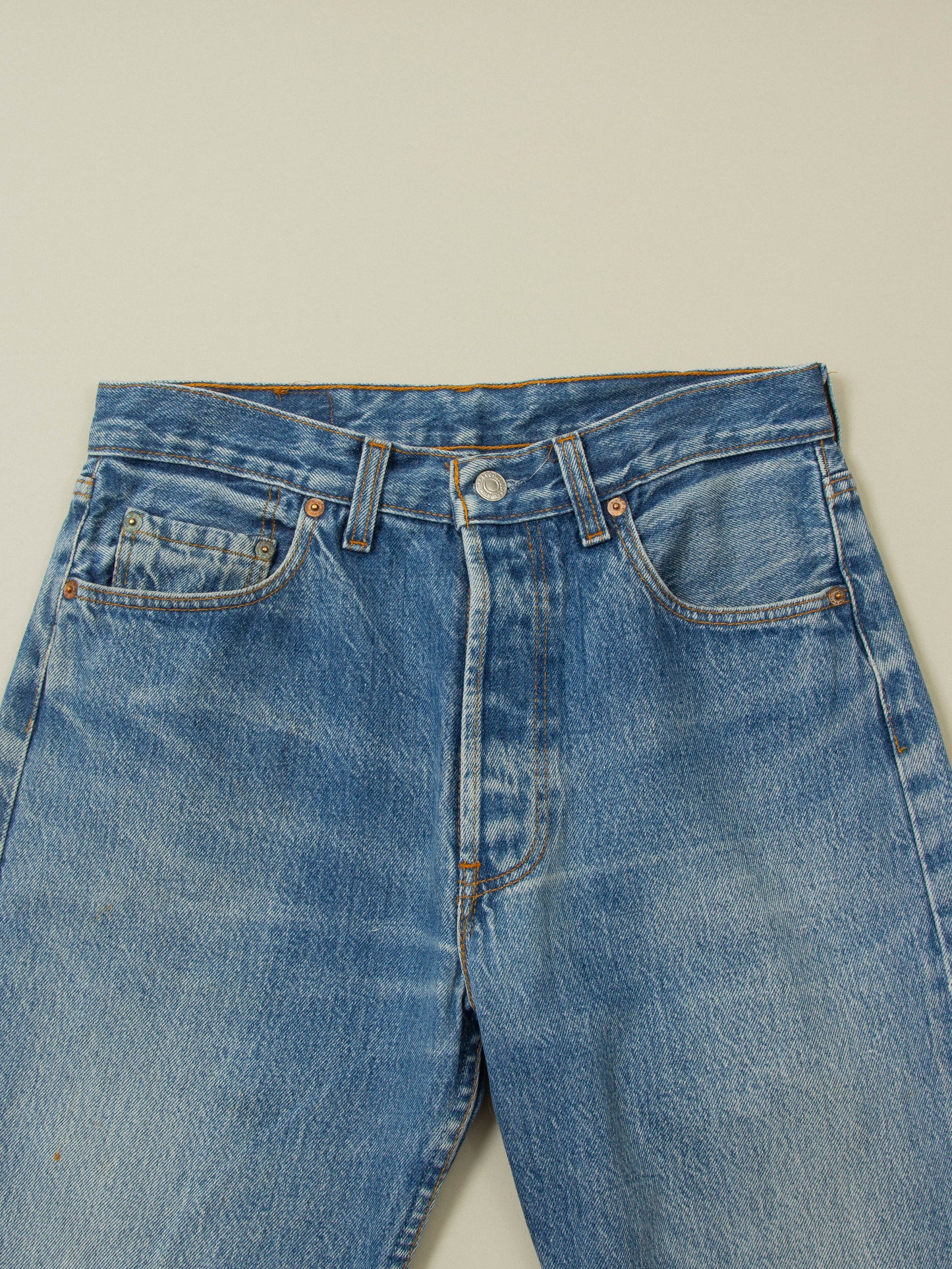 Vtg 1990s Levi's 501 Jeans - Made in UK (30x33)