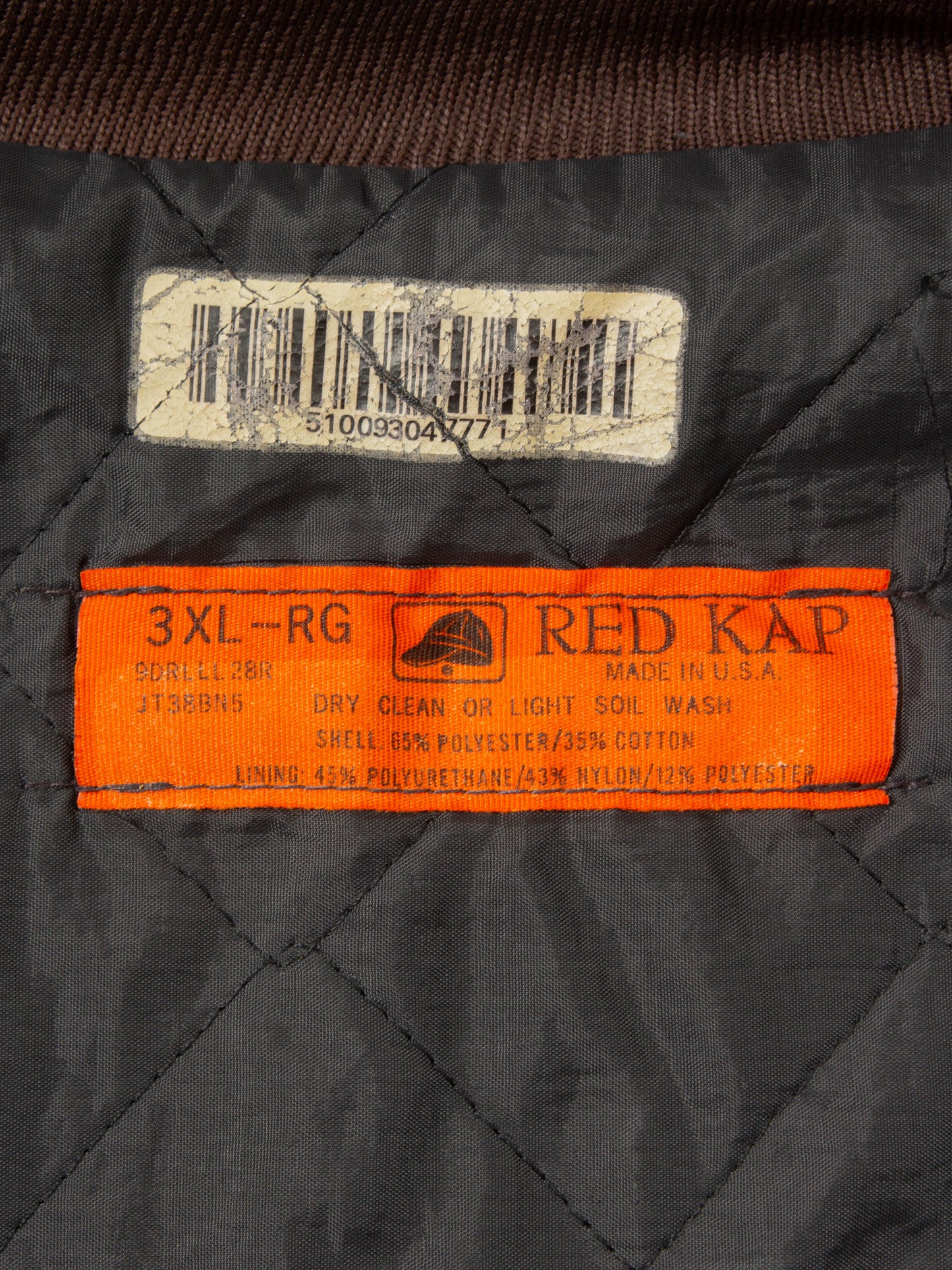 Vtg 1990s Workwear Bomber Jacket - Made in USA (XXL)