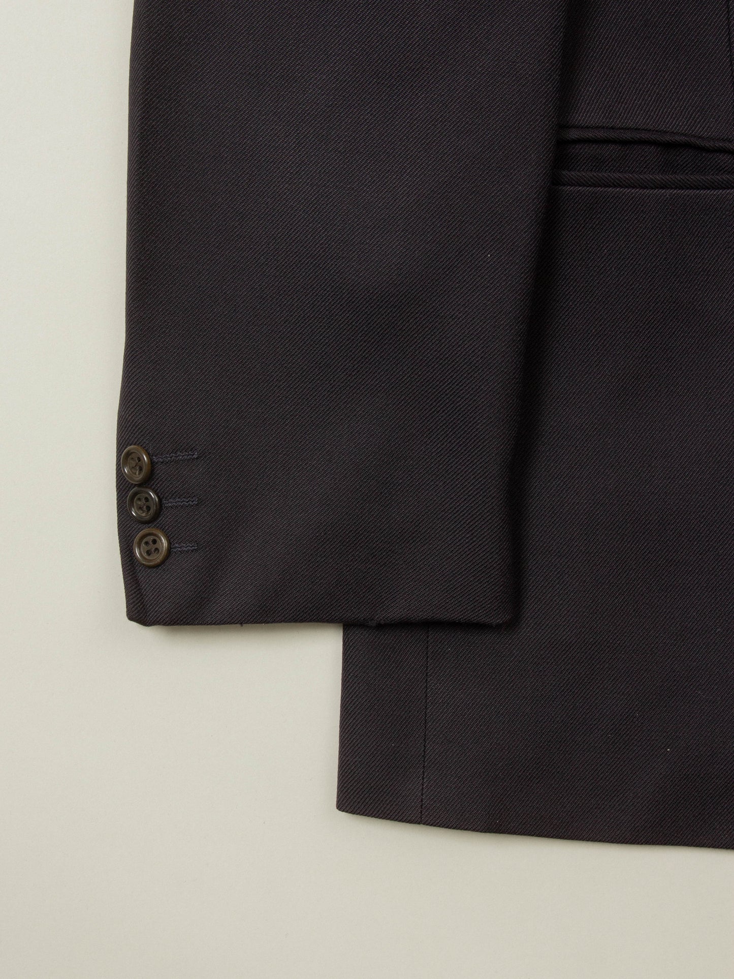 Vtg 1980s Wool Blazer - Made in Italy (L)