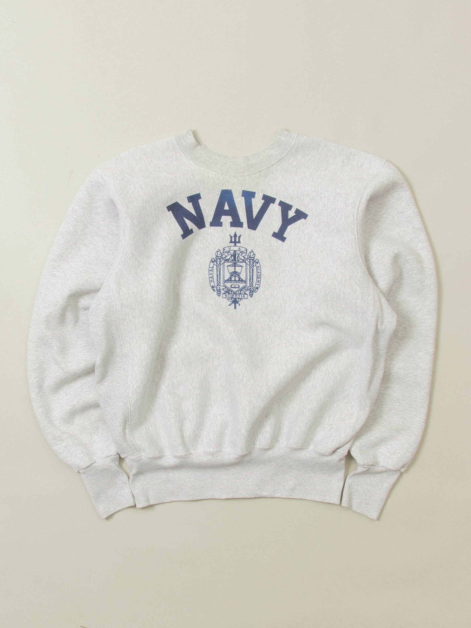 Vtg 1990s US Navy Reverse Weave Sweatshirt – Made in USA (L