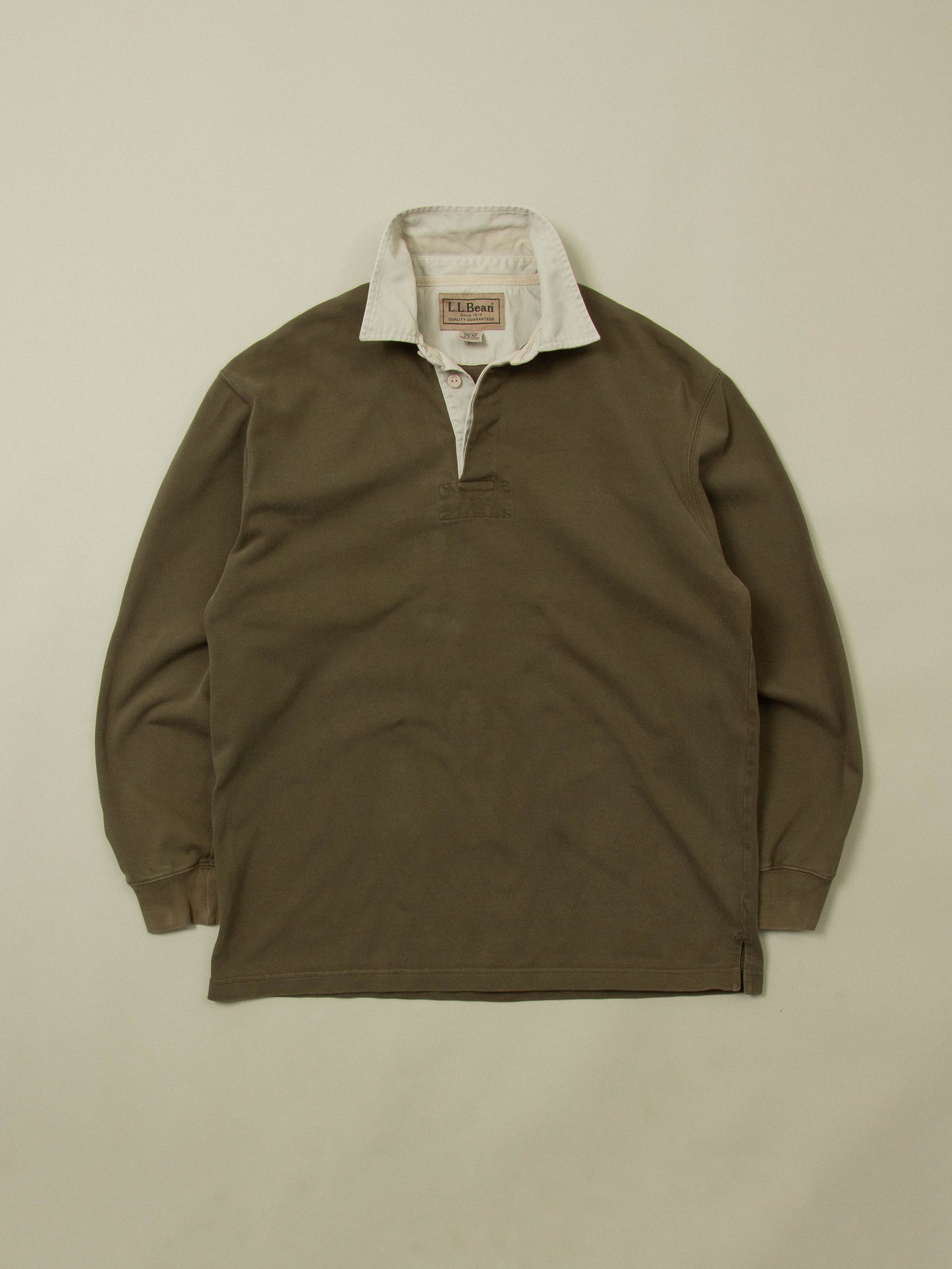 Vtg 1990s L.L.Bean Rugby Shirt (L)