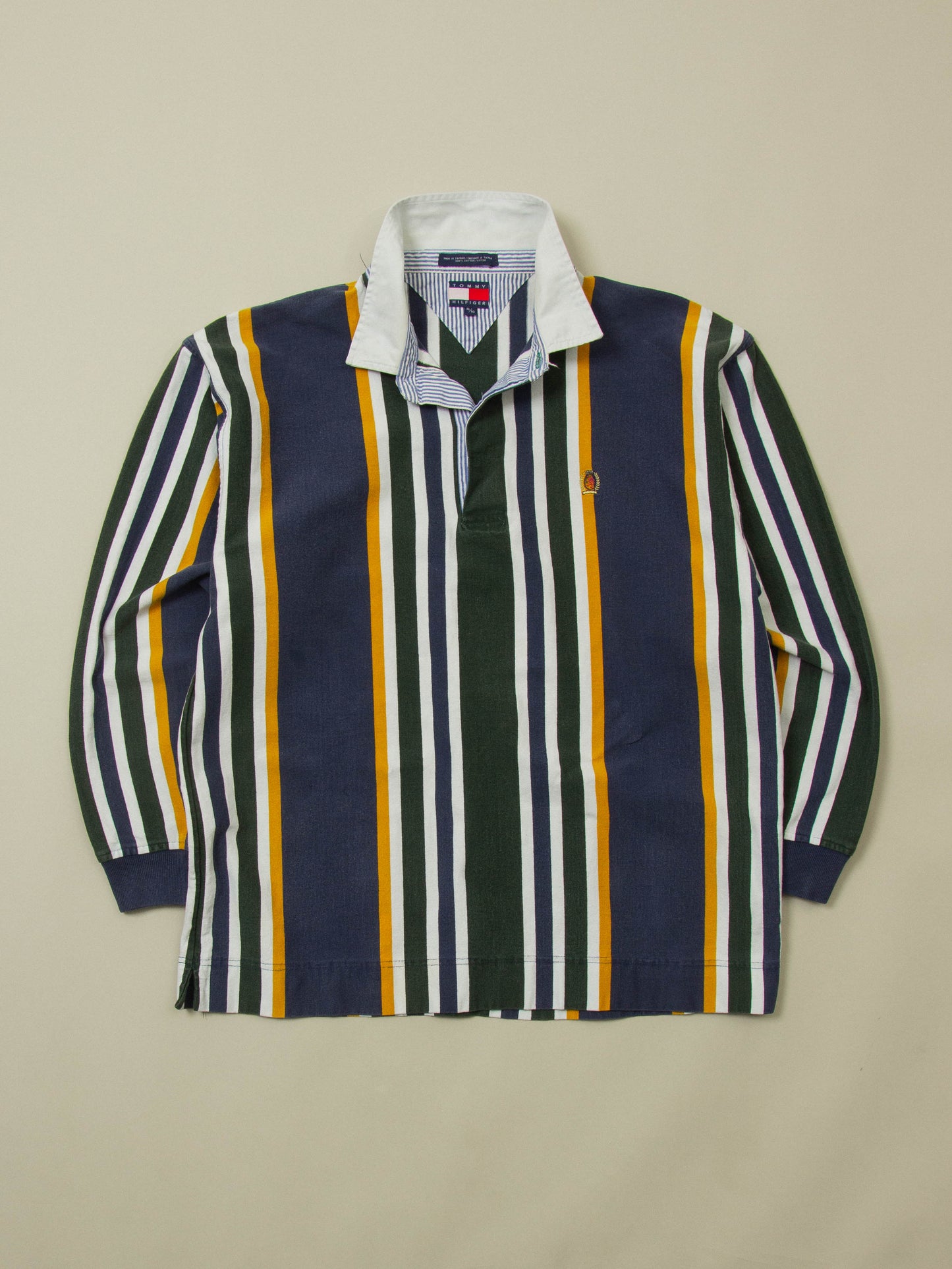 Vtg 1990s Tommy Hilfiger Rugby Shirt (XL)