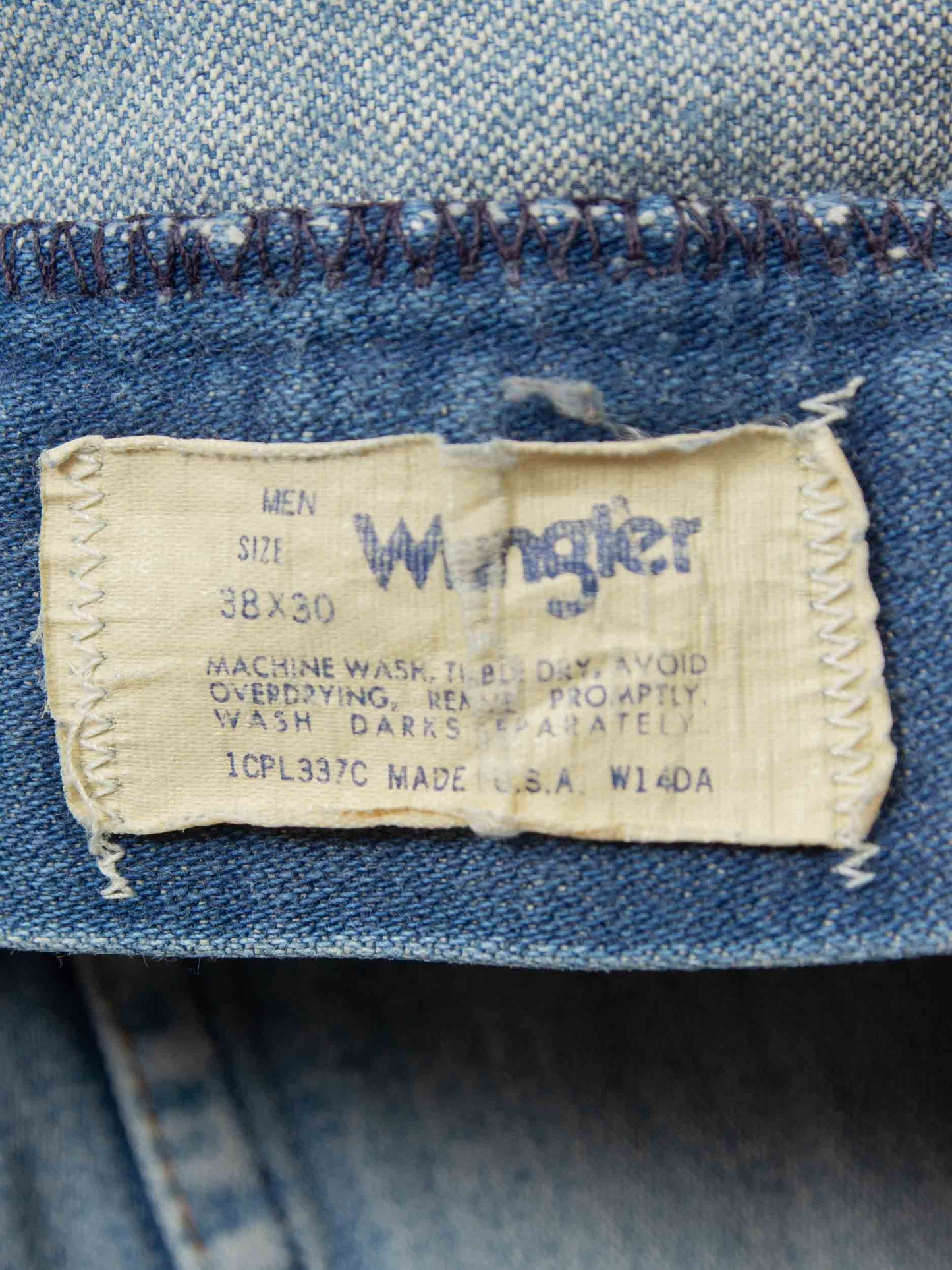 Vtg 1980s Wrangler Jeans - Made in USA (36x30)