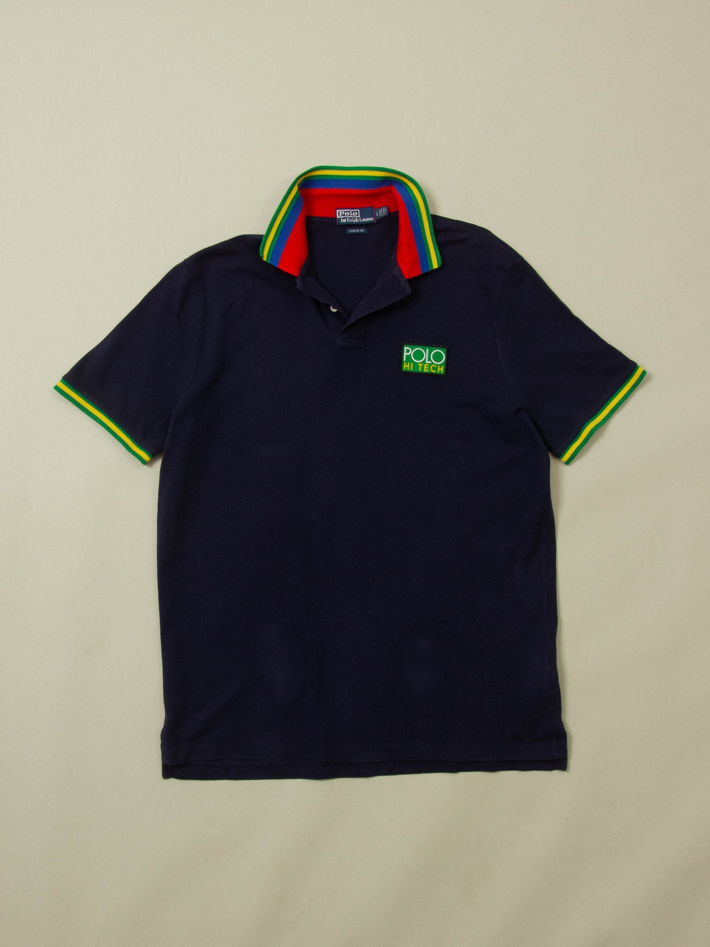 Vtg 1990s Polo Ralph Lauren Hi-Tech Polo (L)