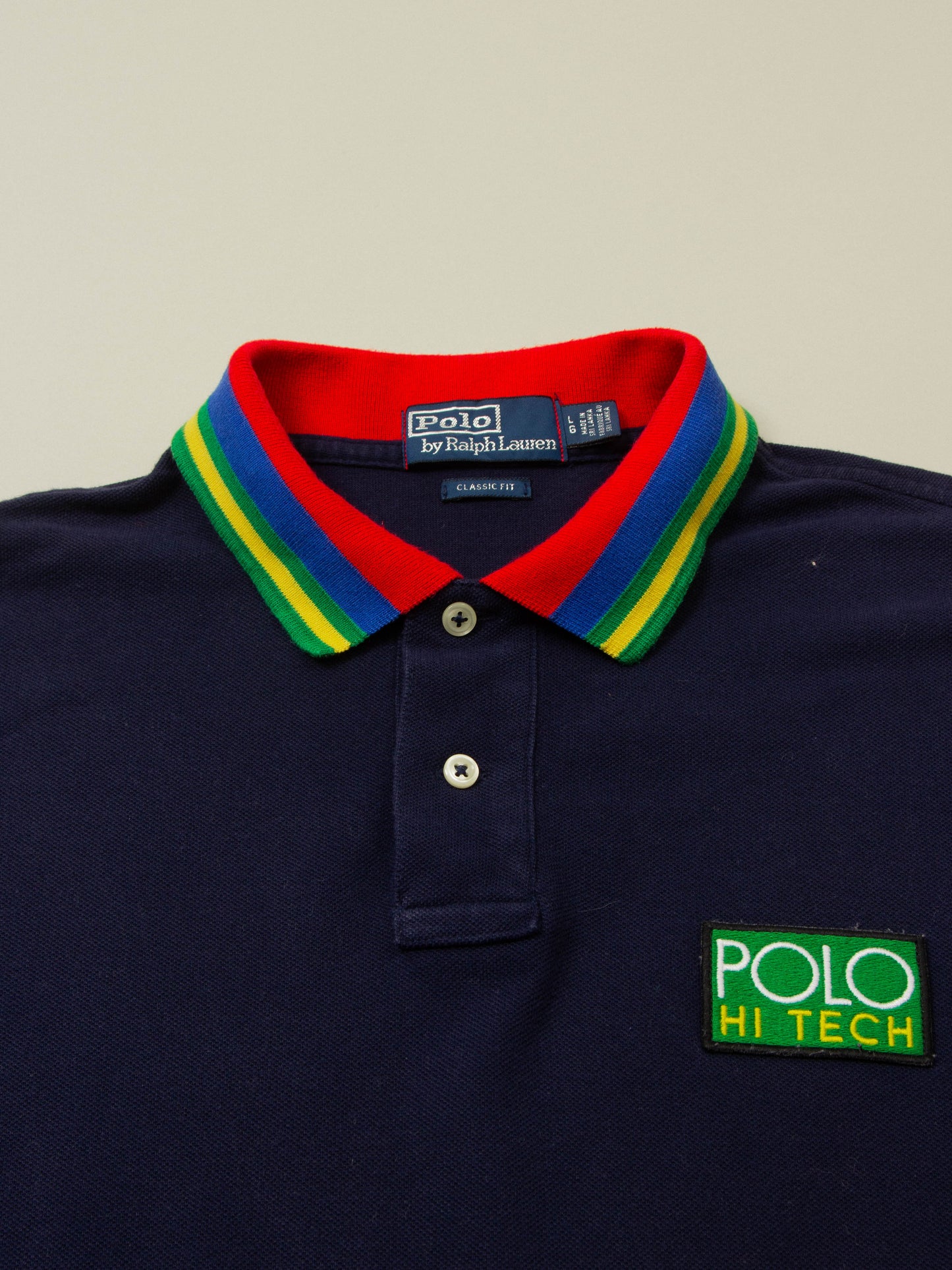 Vtg 1990s Polo Ralph Lauren Hi-Tech Polo (L)