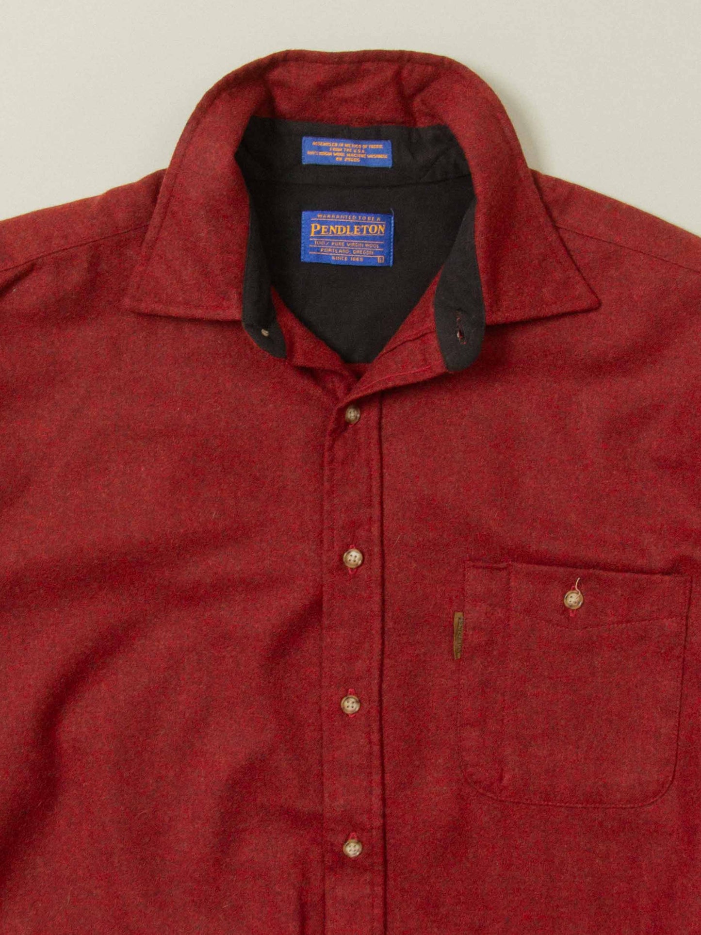 Vtg 1990s Pendleton Wool Shirt (L)