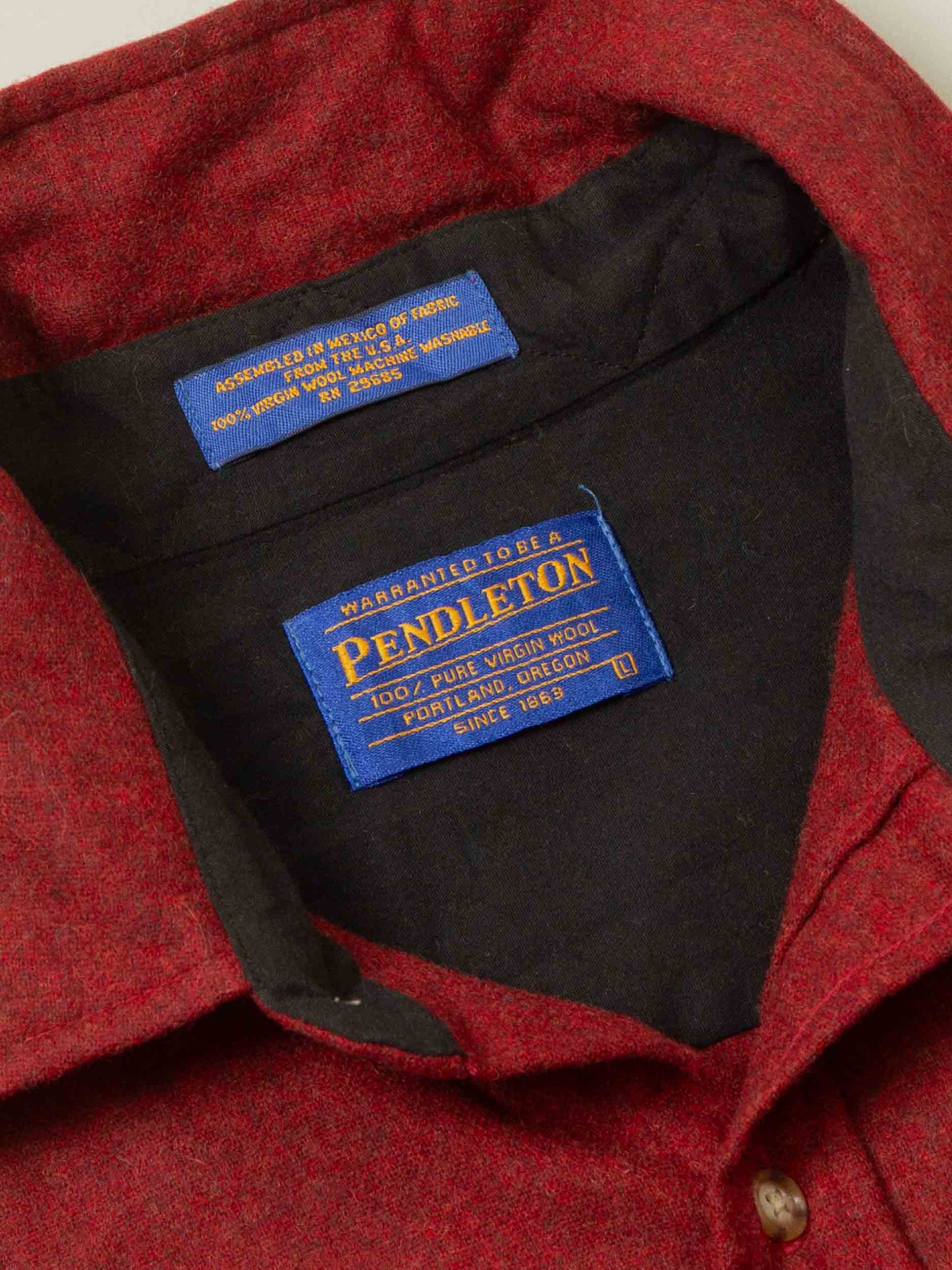 Vtg 1990s Pendleton Wool Shirt (L)