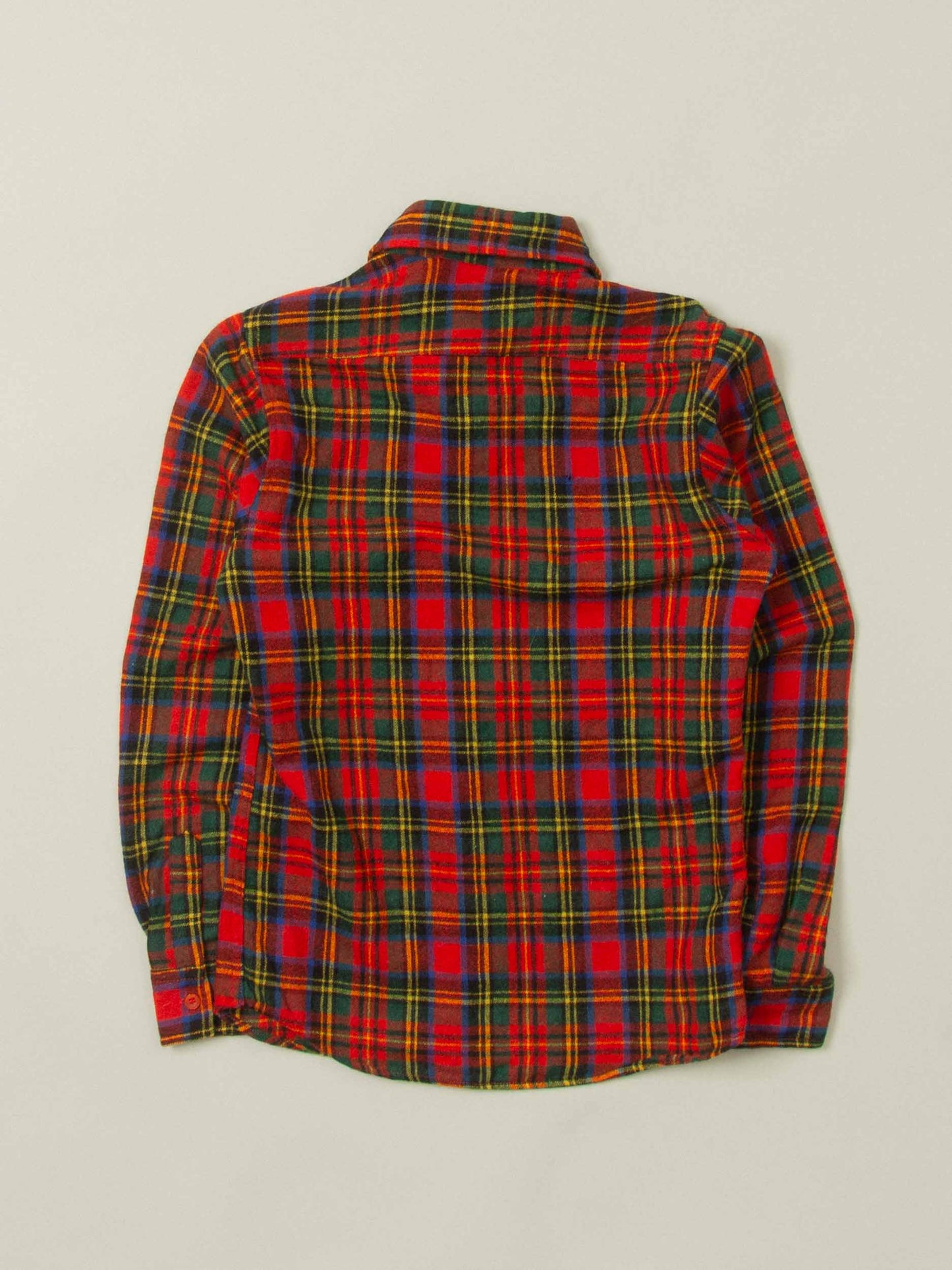 Vtg 1980s JCPenney Wool Shirt – Made in Korea (XS)