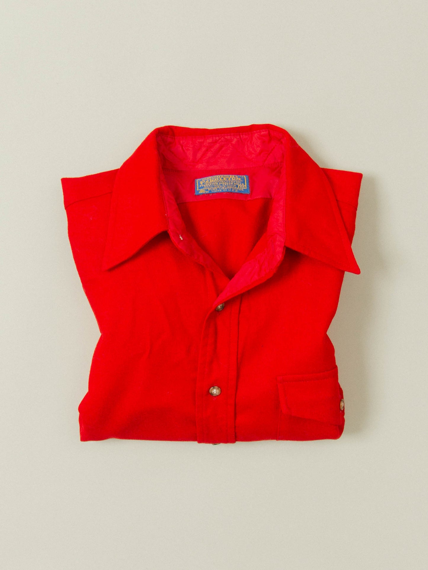 Vtg 1960s Pendleton Wool Shirt – Made in USA (M)