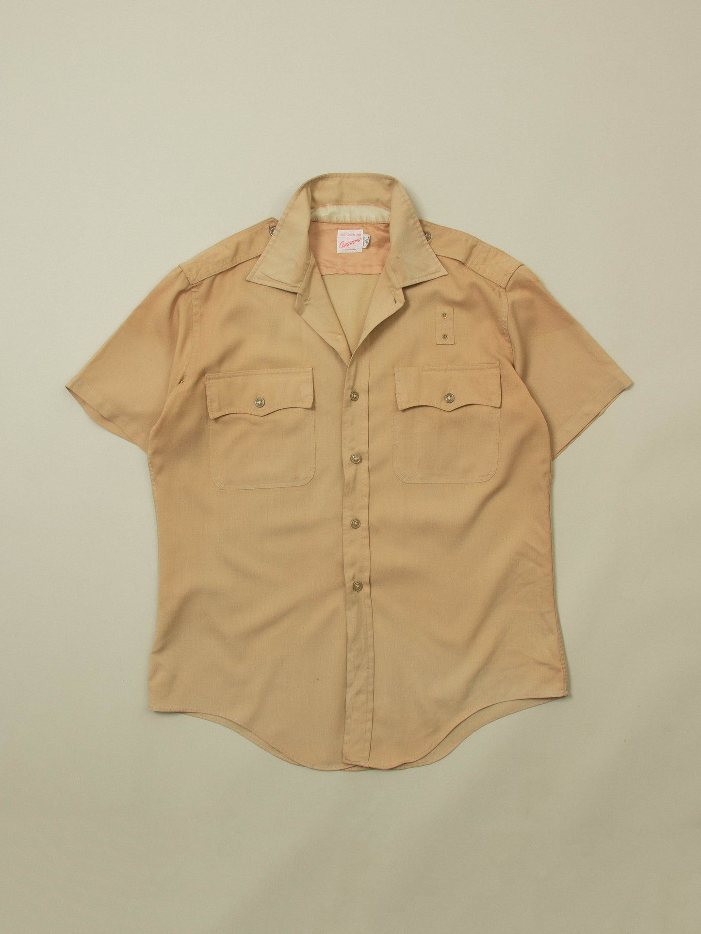 Vtg 1980s California Highway Patrol Short Sleeve Shirt (L)