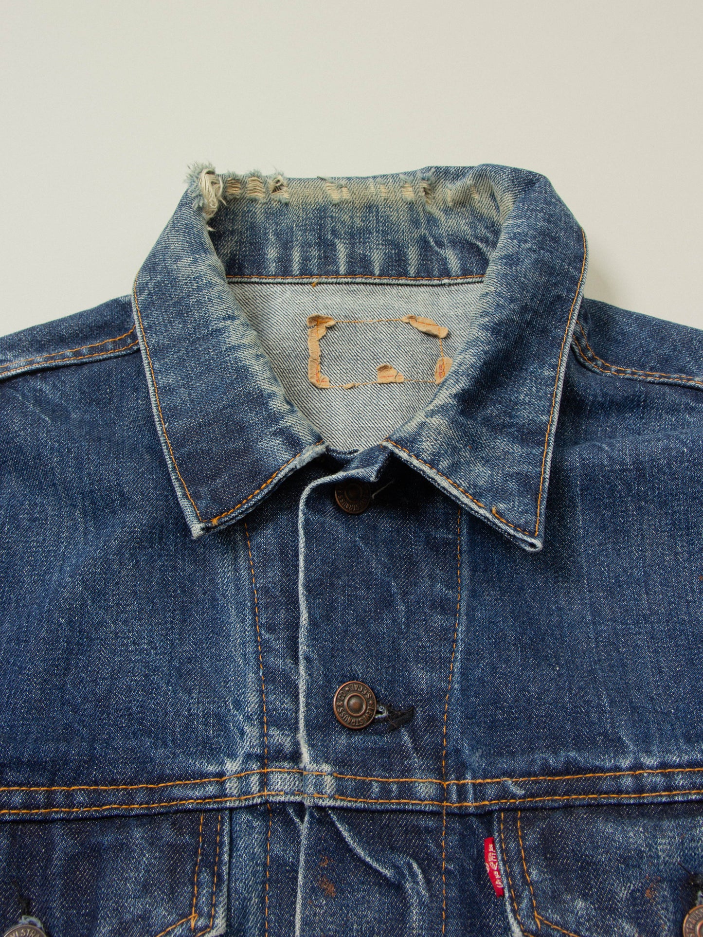 Vtg 1960s Levi's Big E Type III Denim Jacket - Made in USA (L)