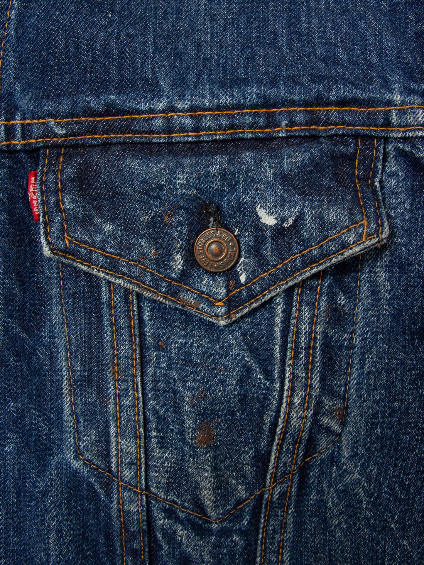 Vtg 1960s Levi's Big E Type III Denim Jacket - Made in USA (L)