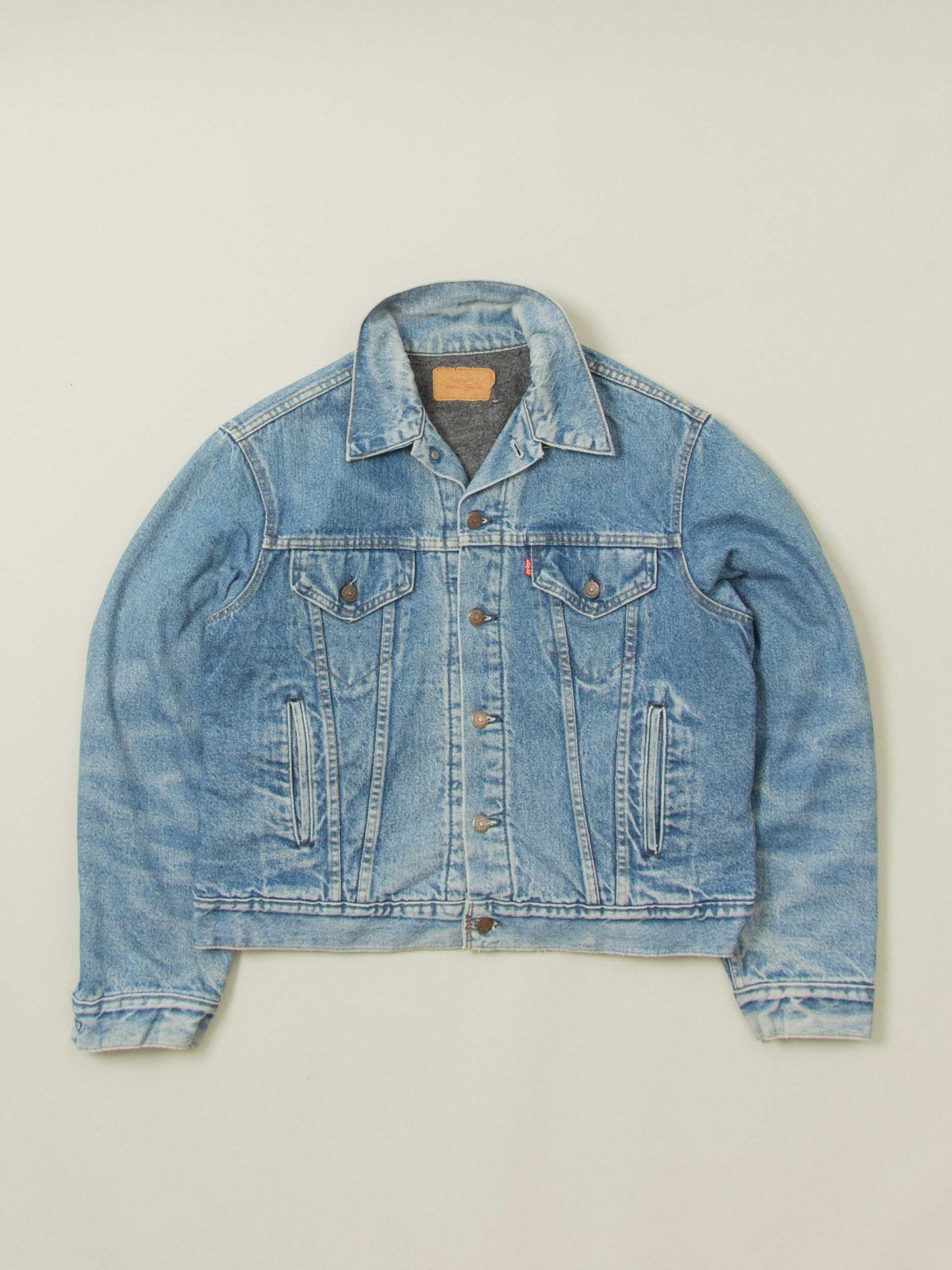 Vtg 1980's Levi's Lined Denim Jacket – Made in USA (M/L)