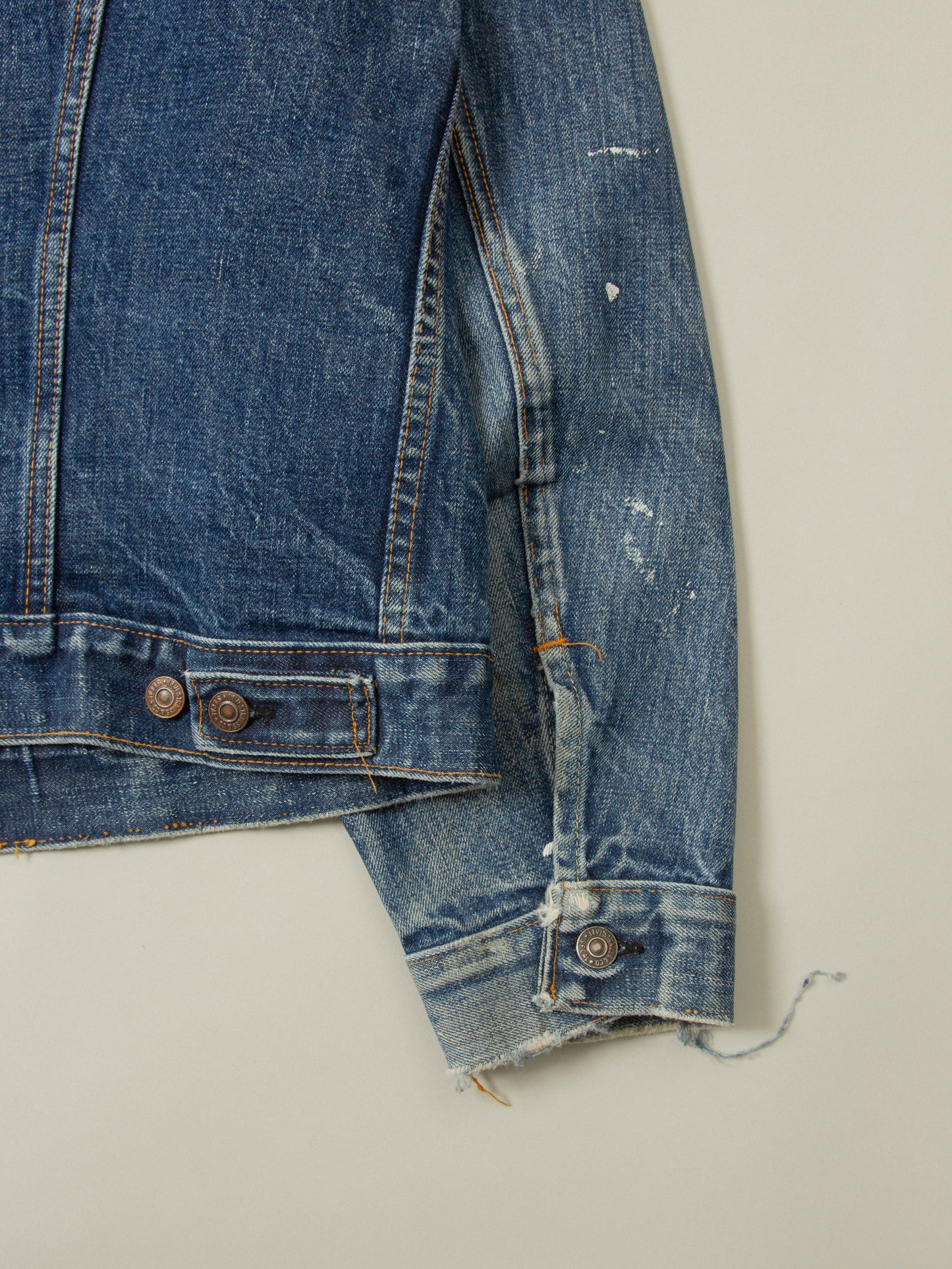 Vtg 1960s Levi's Big E Type III Denim Jacket - Made in USA (L)
