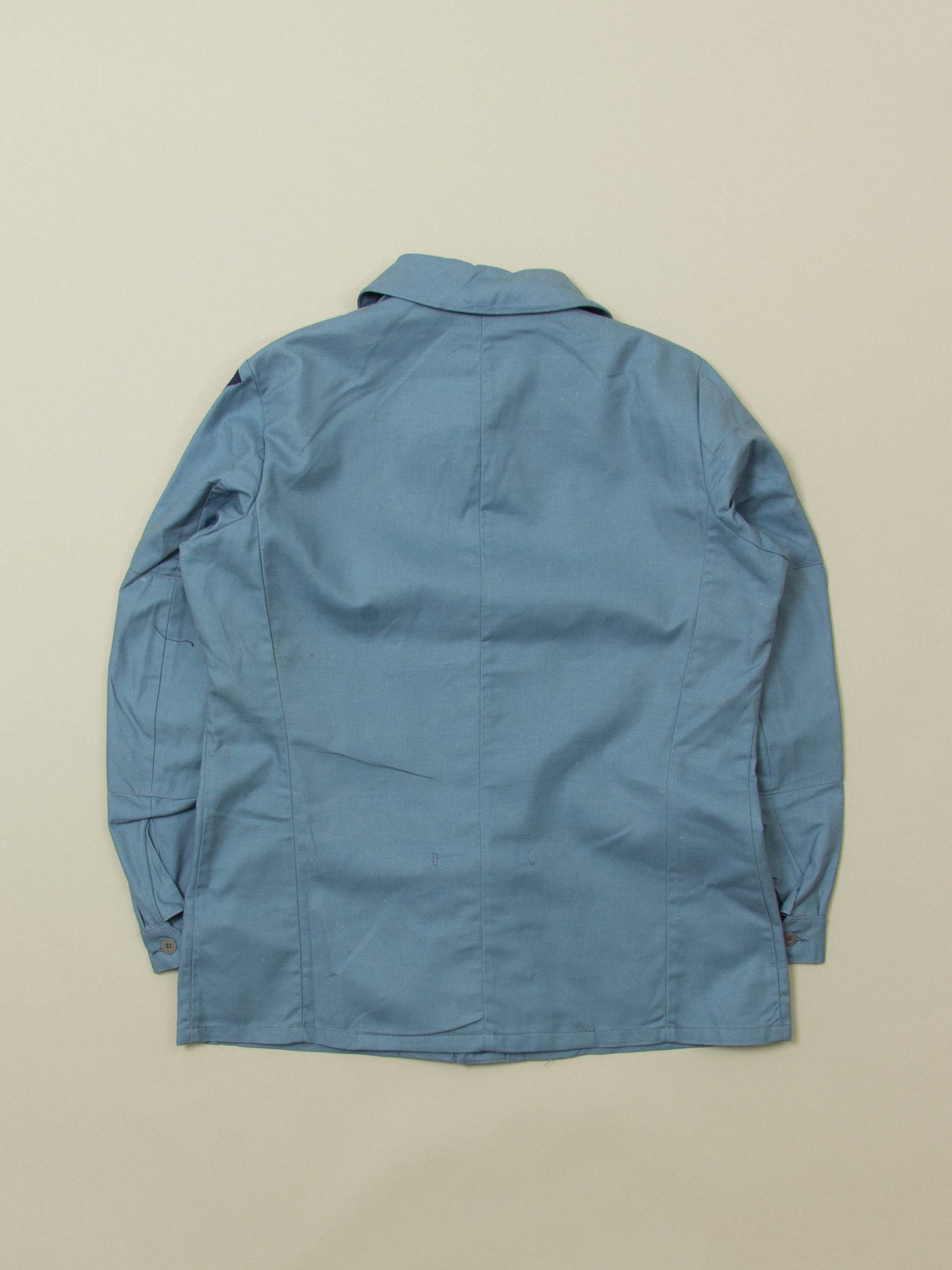 Vtg 1970s Deadstock Swedish Army Civil Defence Jacket