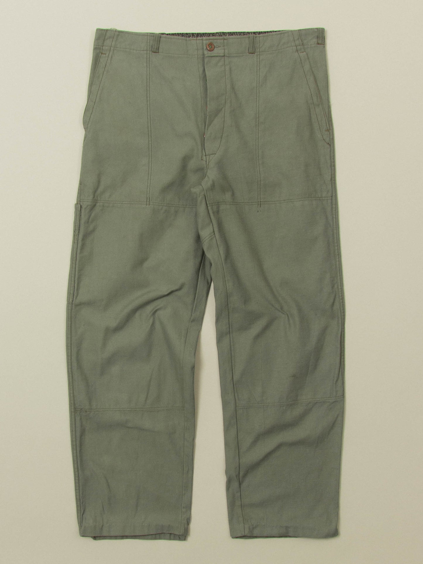 Vtg Adjustable Workwear Trousers (36x30)