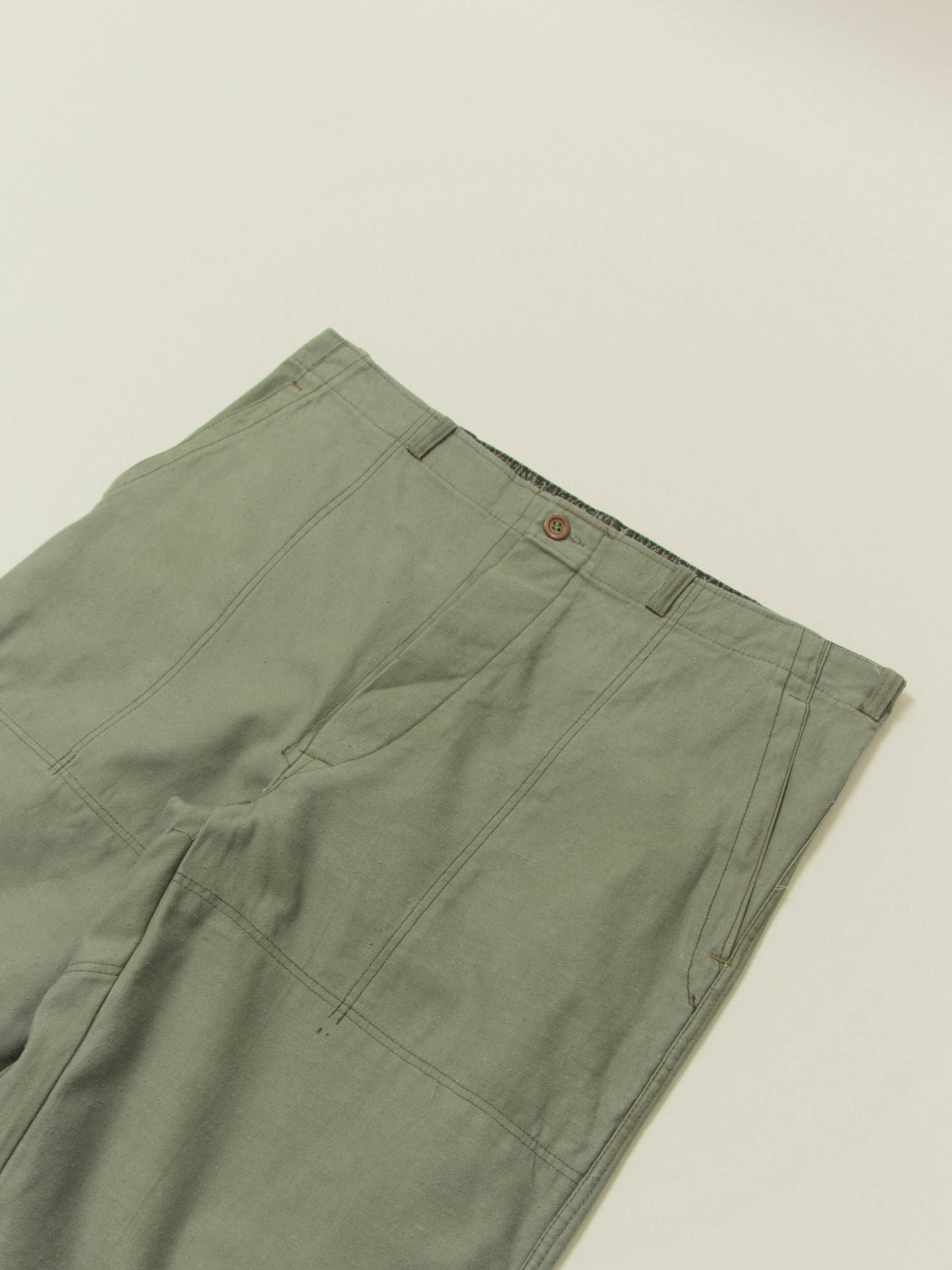 Vtg Adjustable Workwear Trousers (36x30)