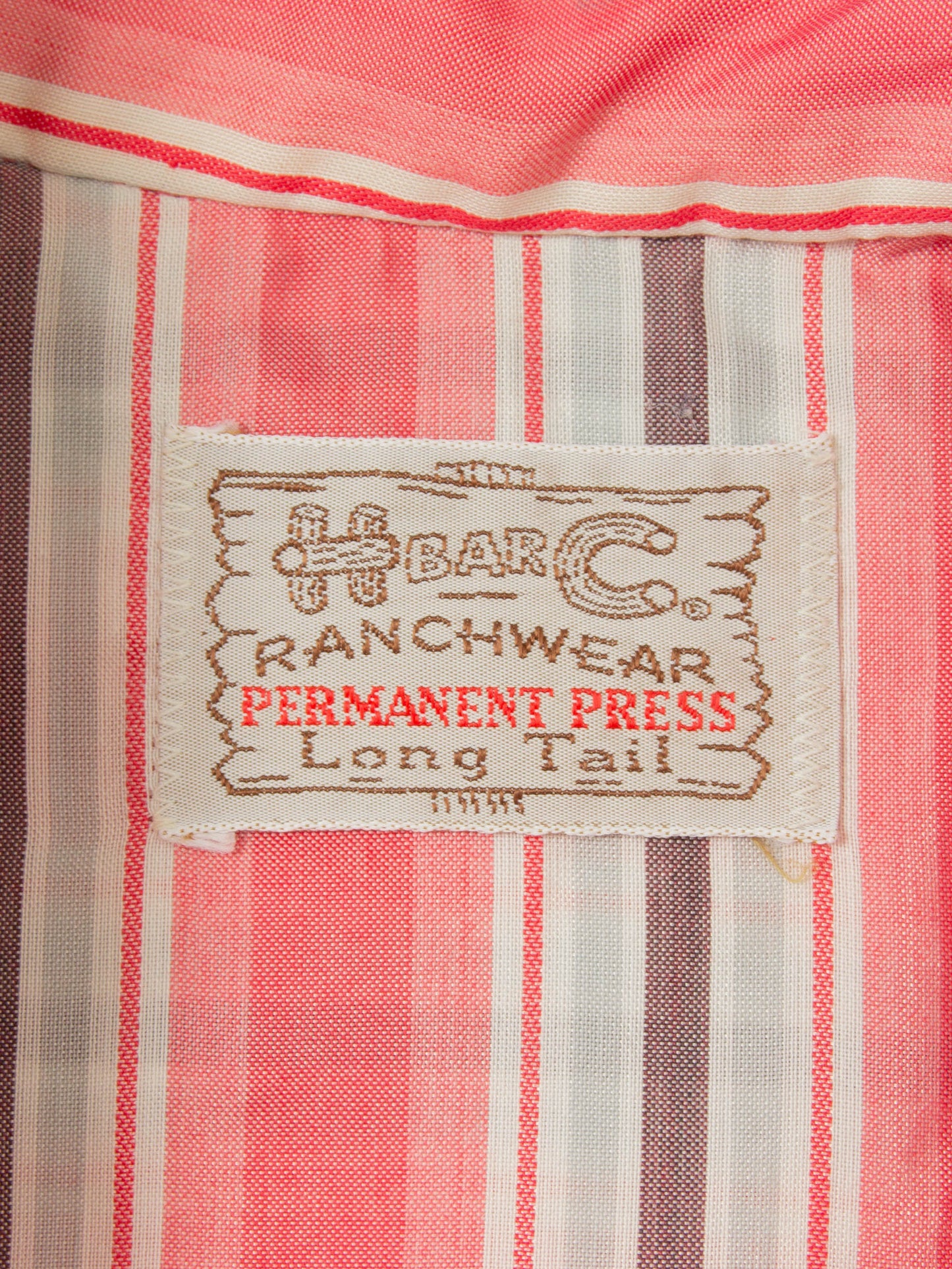 Vtg 1970s 'H Bar C' Western Shirt (S/M)