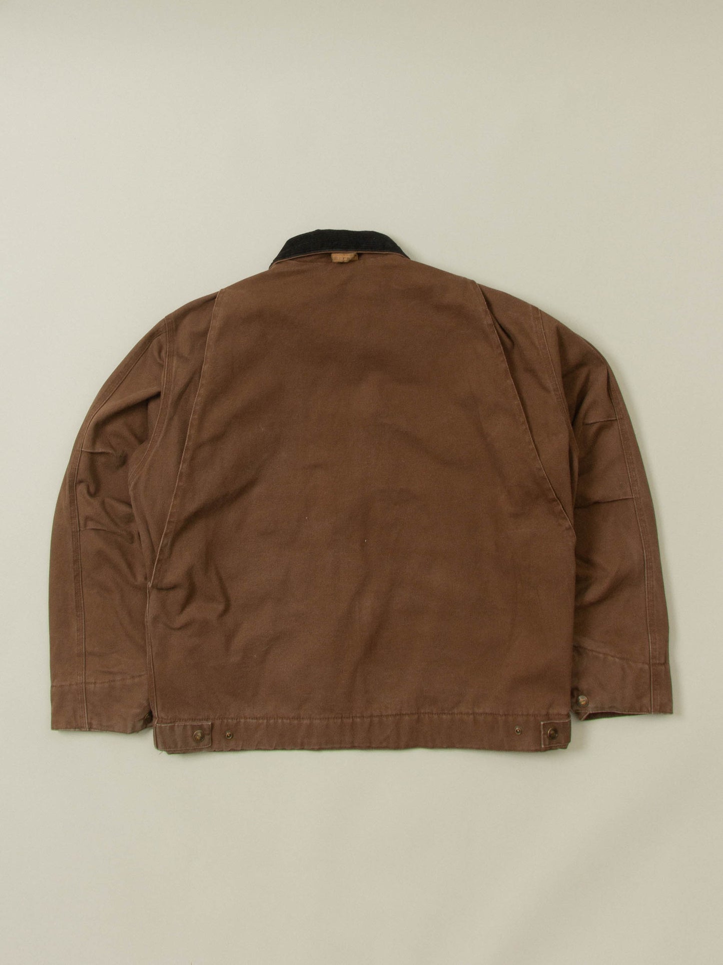 Vtg Brown Canvas Workwear Jacket (M)