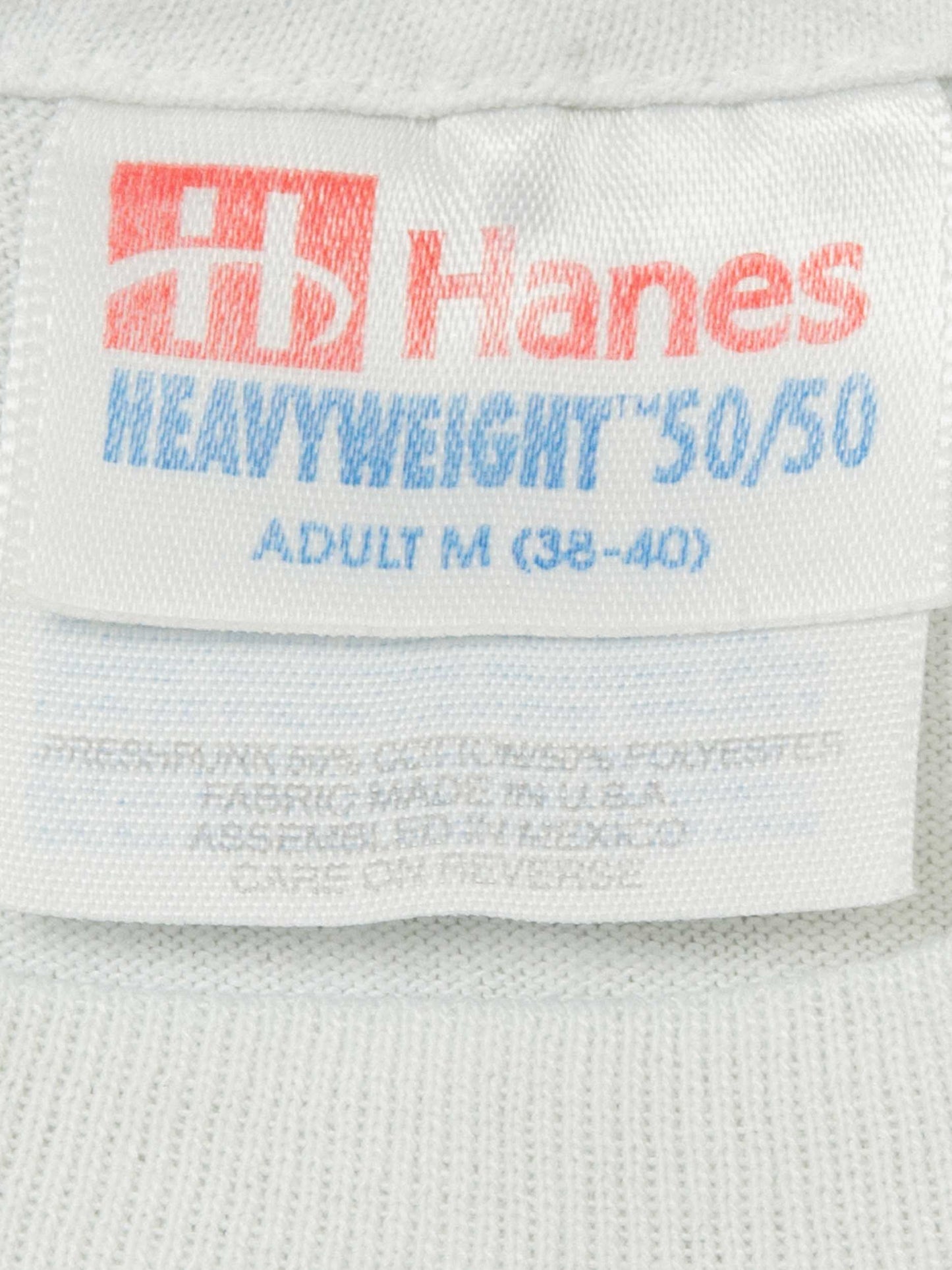 Vtg 1990s 'Volleyball' Single Stitch Tee – Made in USA (M)